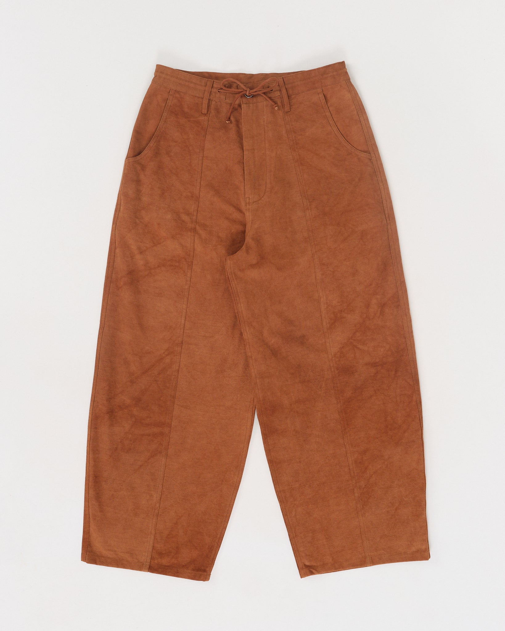 Document Pants - Bark Brown Slub