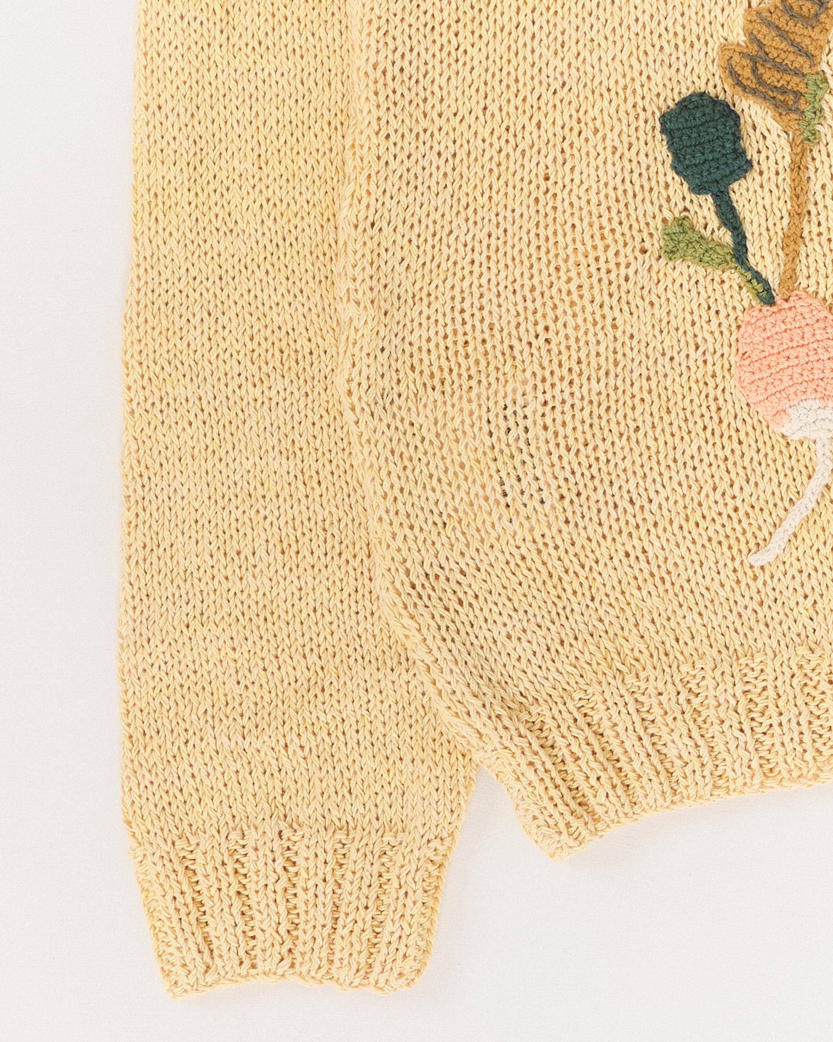 Twinsun Knit Cardigan - Yellow Rooting For You