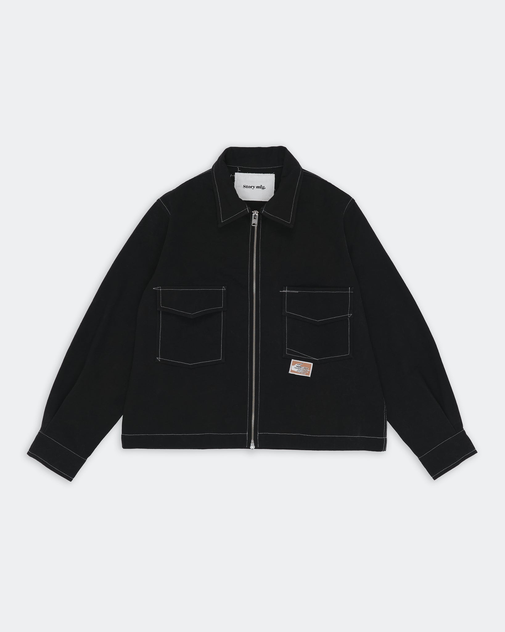 555 Jacket - Black Wonky-Wear