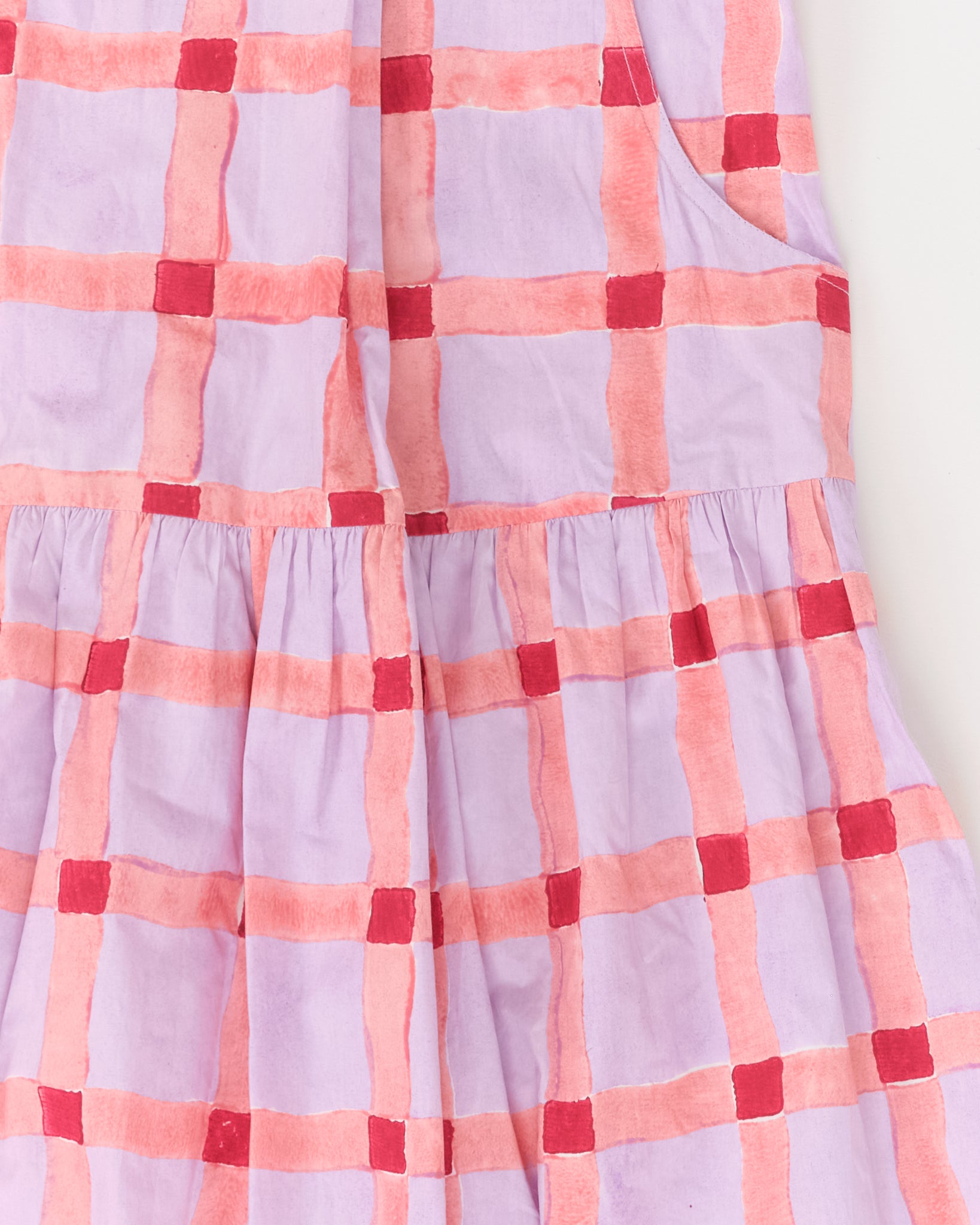 Alice Dress - Pink Gingham