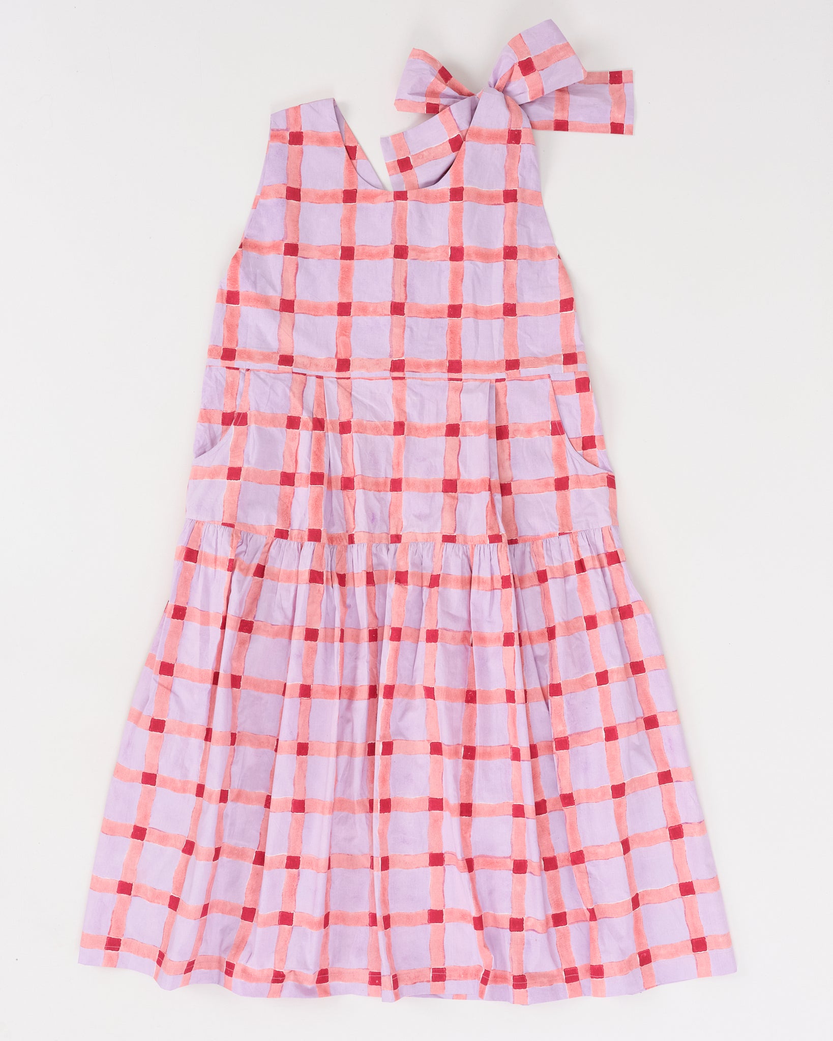 Alice Dress - Pink Gingham