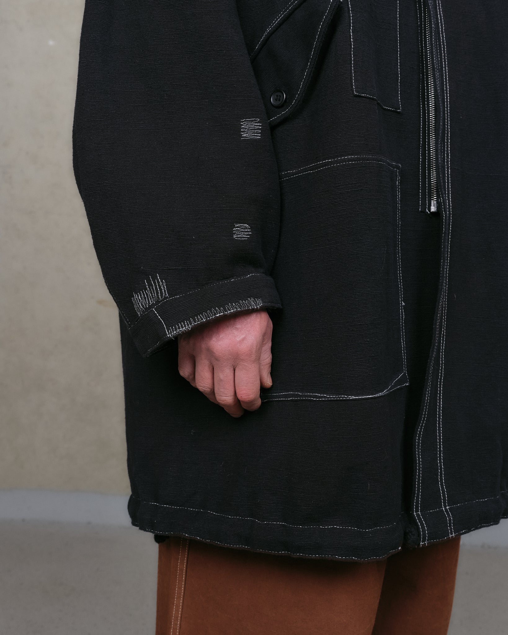 Bramble Parka - Black Wonky-Wear