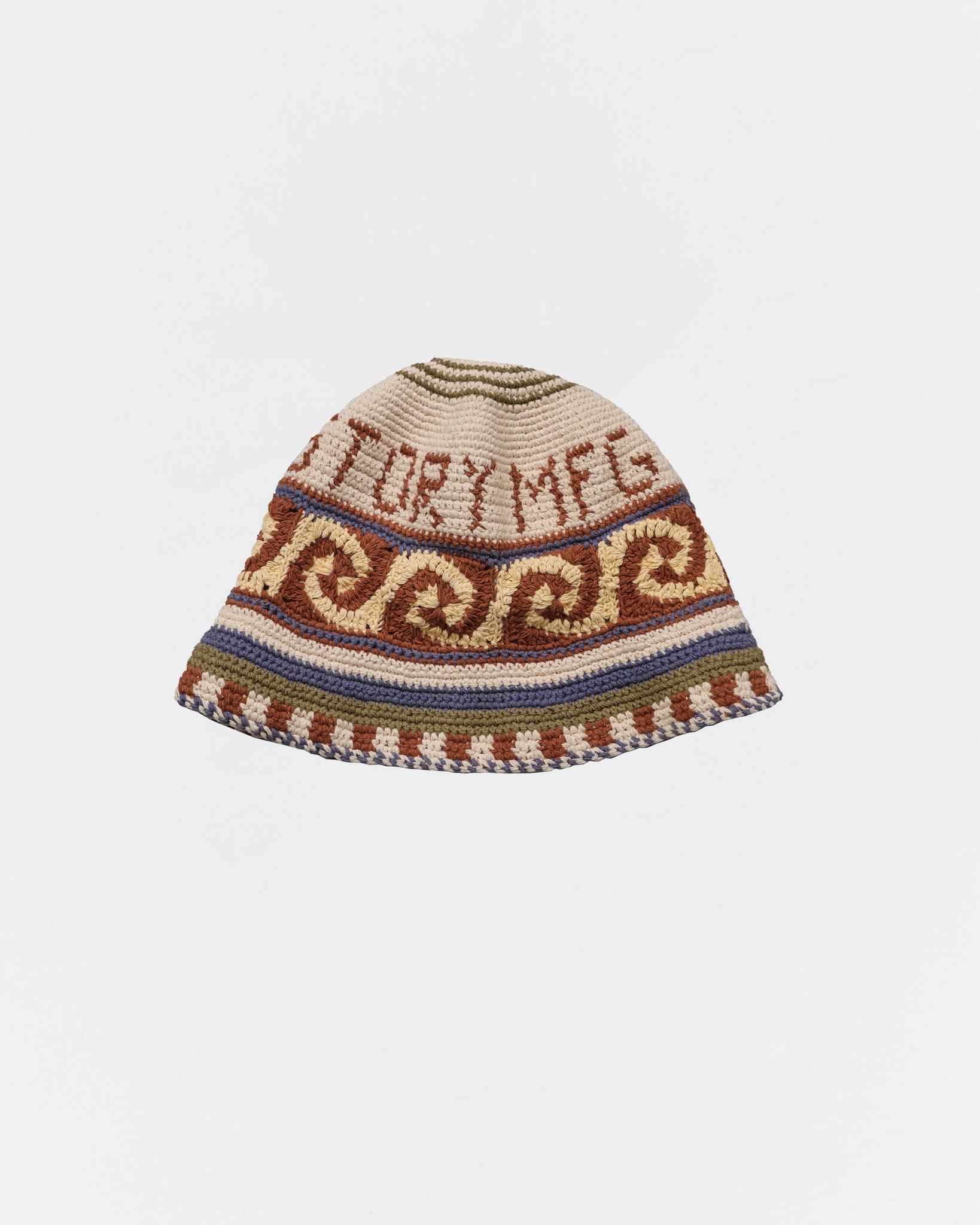 Brew Hat - Olive Spiral