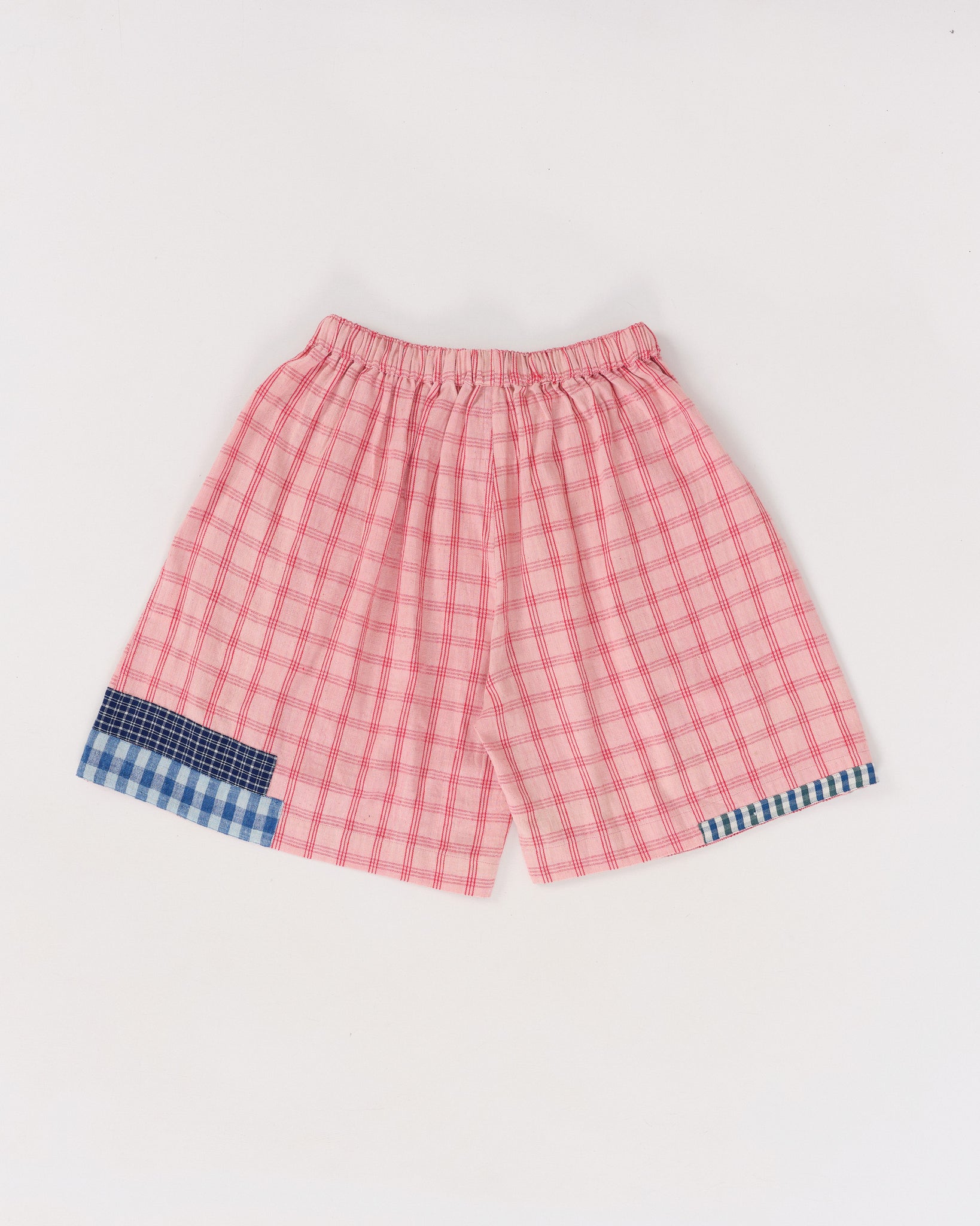 Bridge Shorts - Pink Picnic Handloom