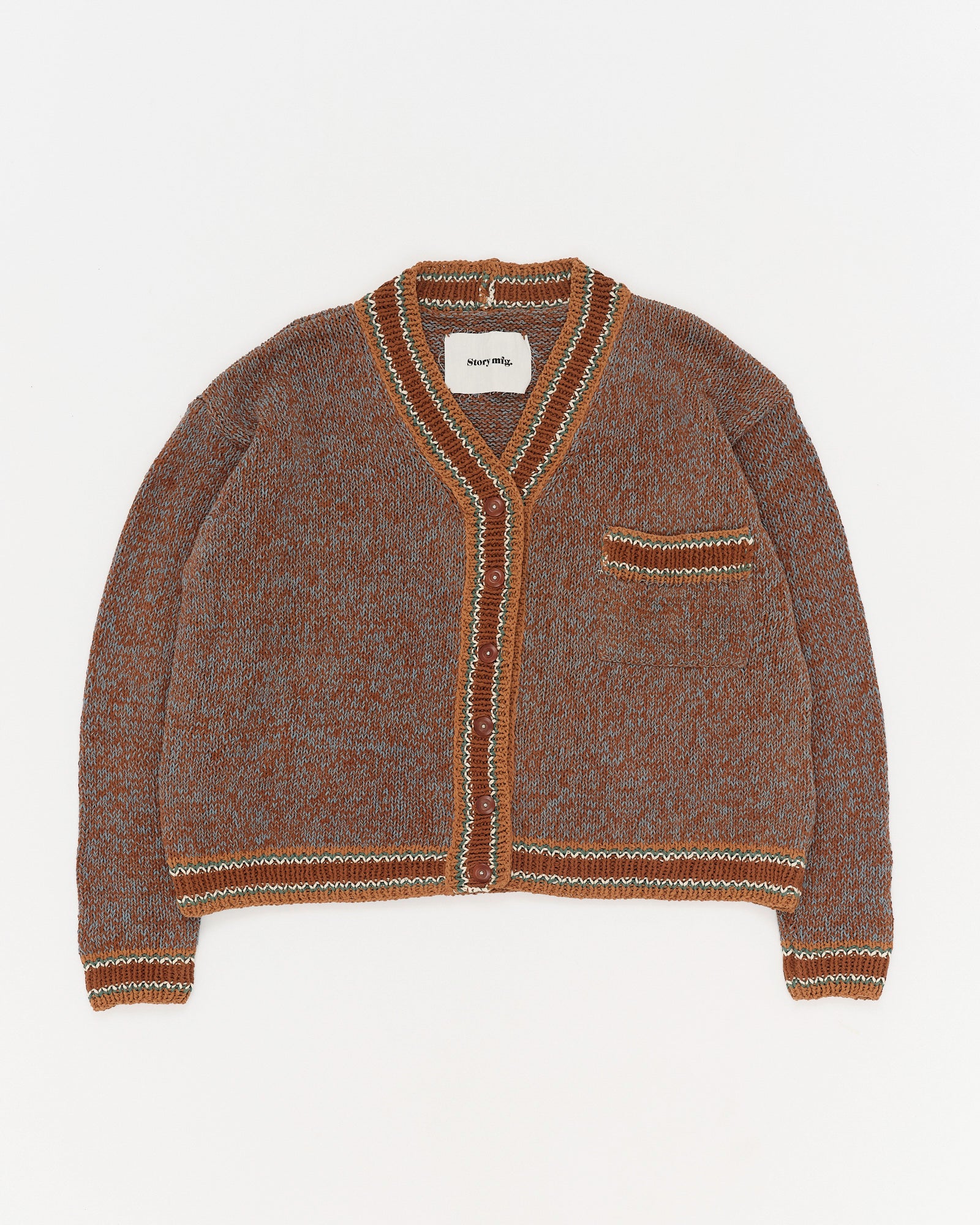 Bulb Knit Cardigan - Twisted Dusk