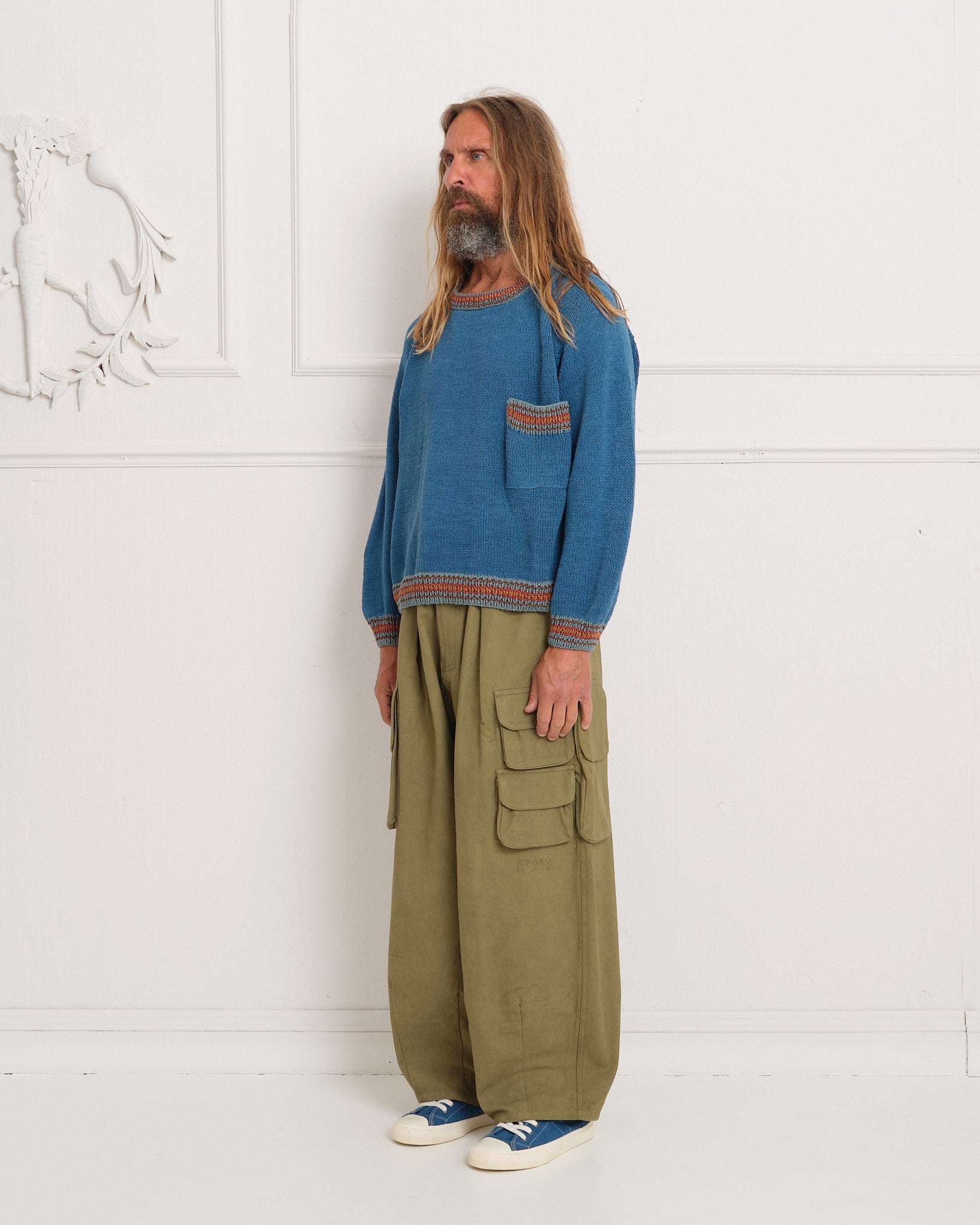 Forager Pants - Olive Slub