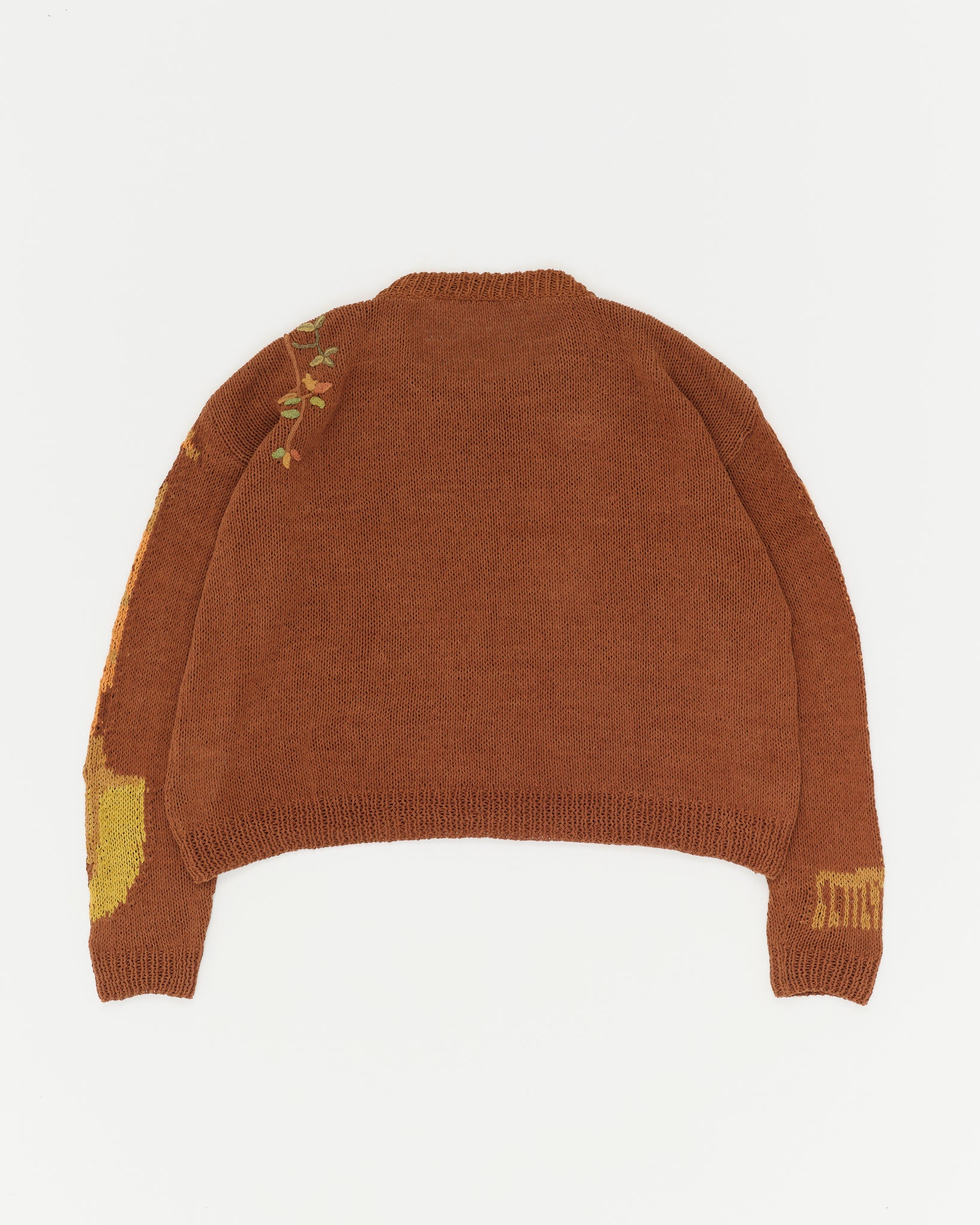 Bulb Knit Jumper - Brown Diggin' The Earth