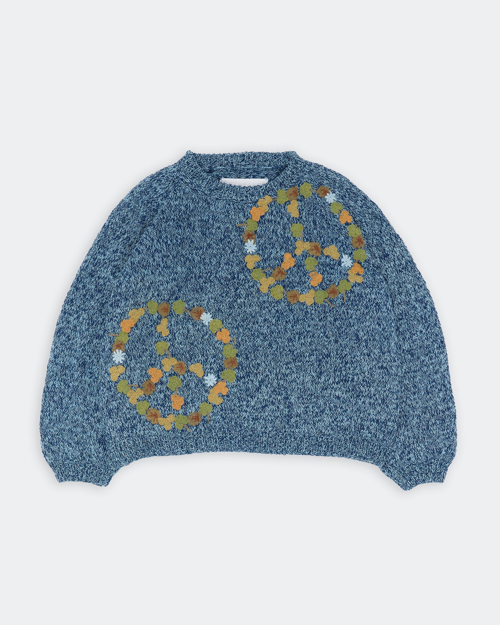 Bulb Knit Jumper - Indigo Peace
