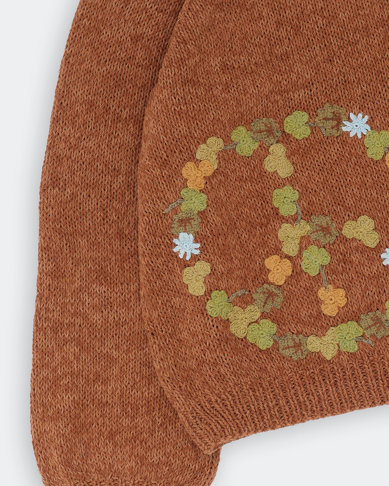 Bulb Knit Jumper - Brown Peace