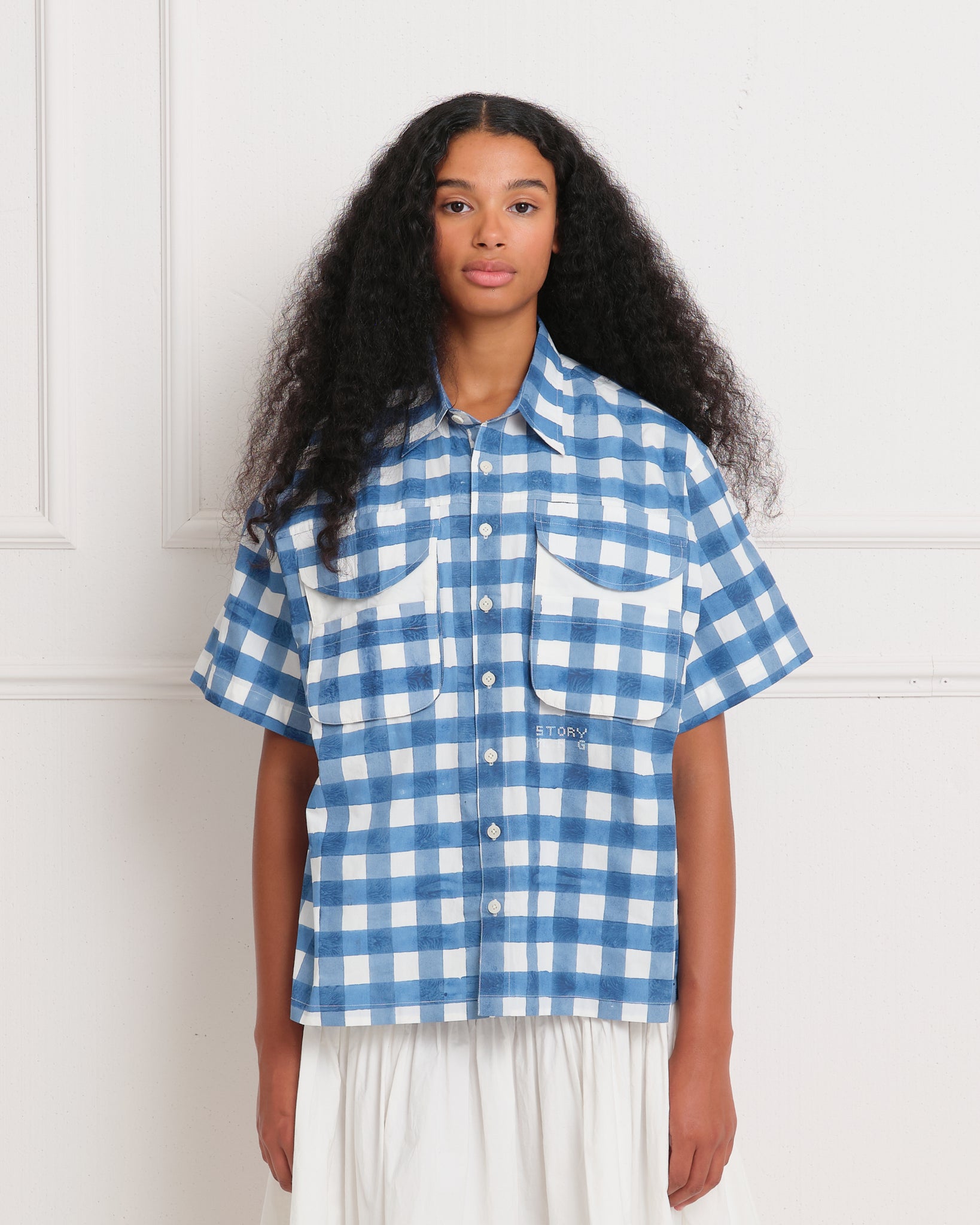 Conch Shirt - Chunky Gingham