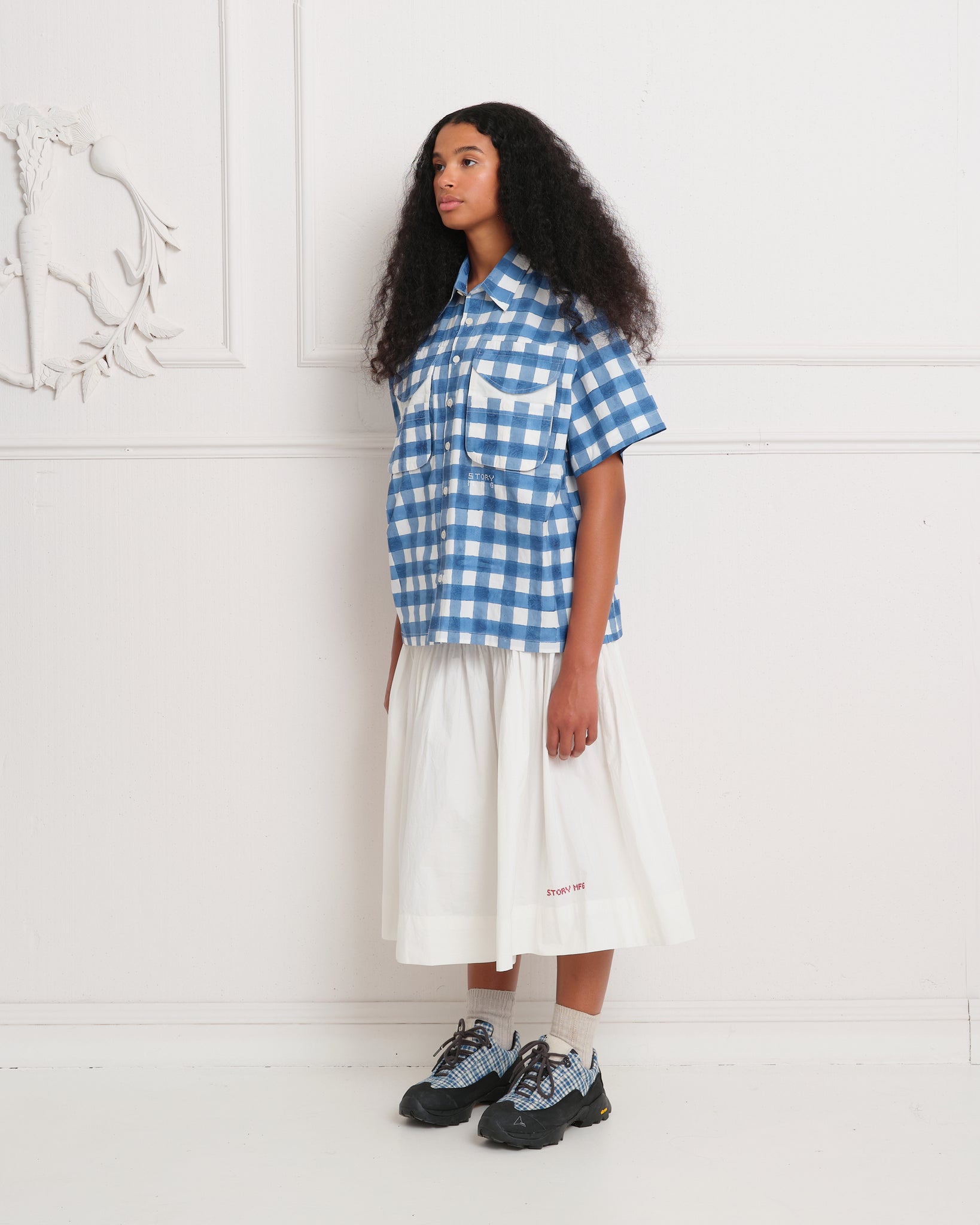 Conch Shirt - Chunky Gingham