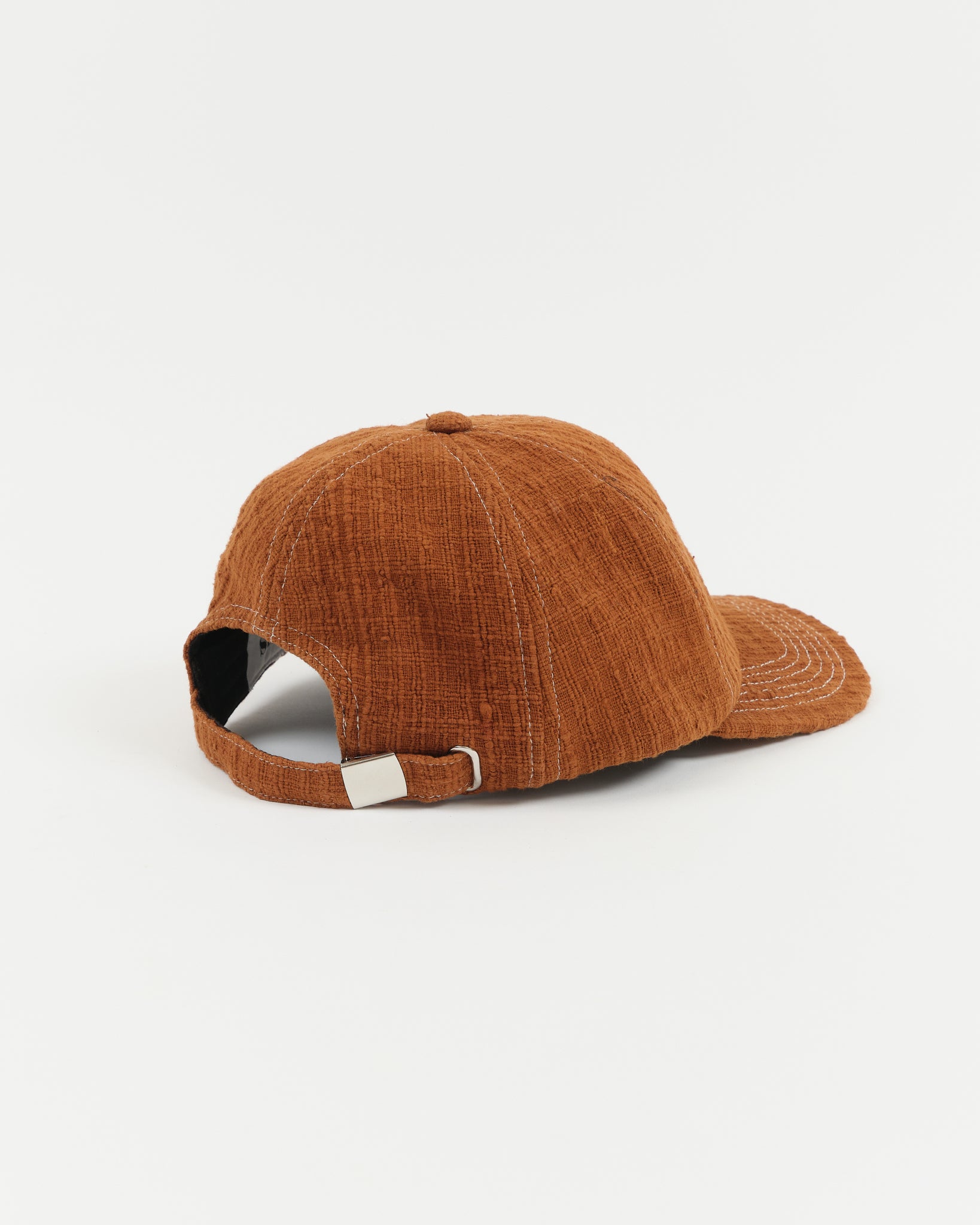 Custom Baseball Cap - Brown Handloom