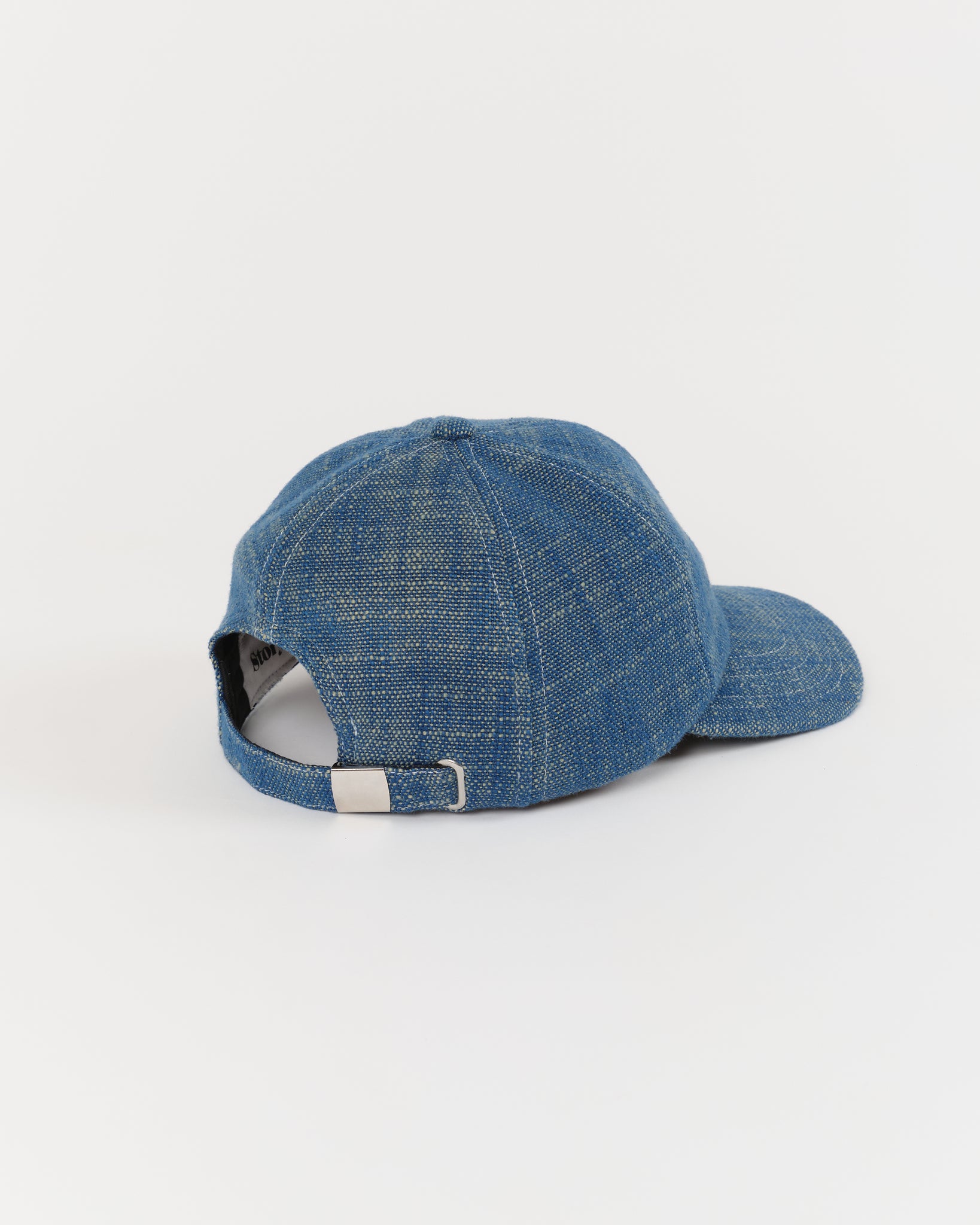 Custom Baseball Cap - Chunky Chambray Handloom