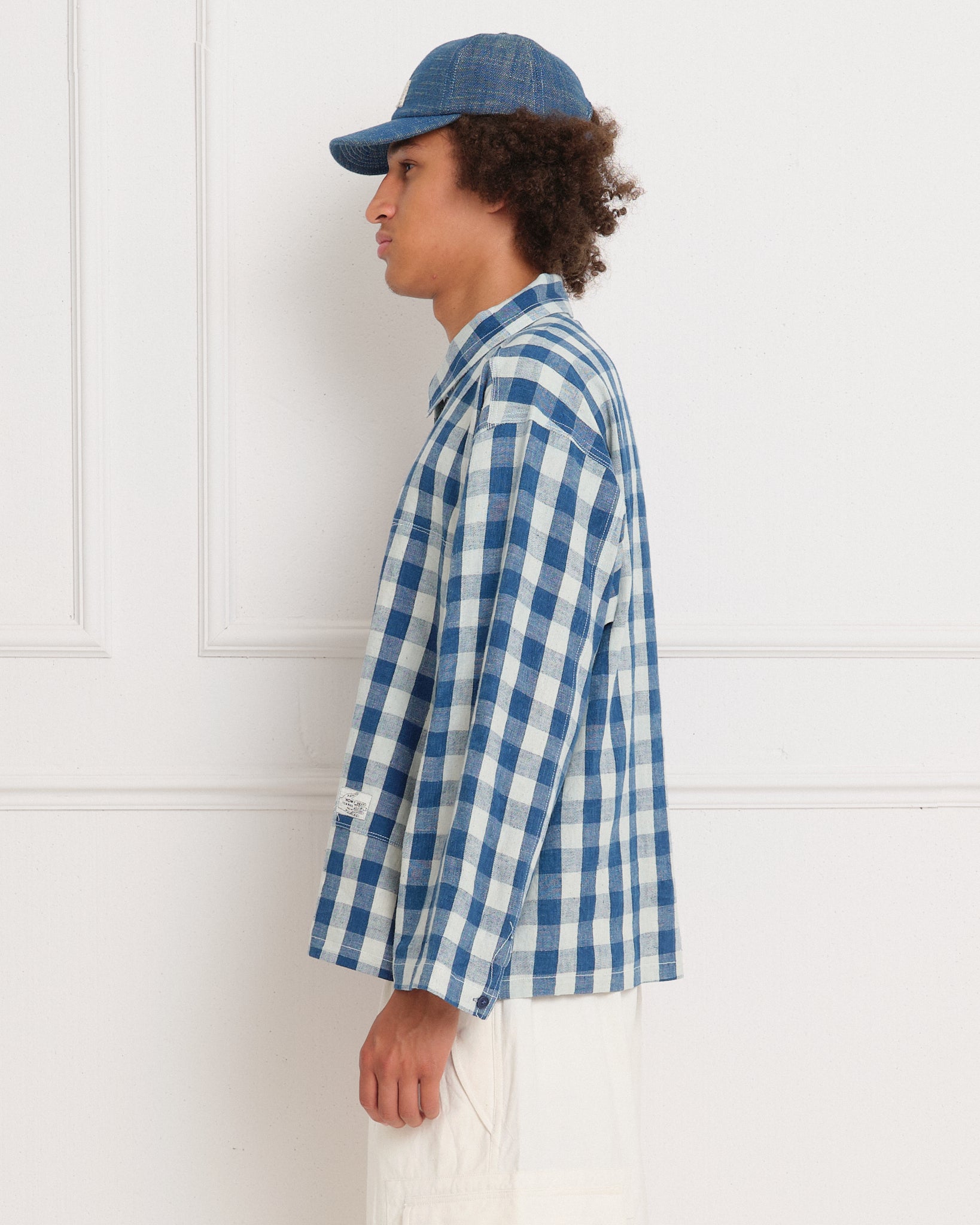 Work Shirt - Indigo Gingham Wonky-Wear