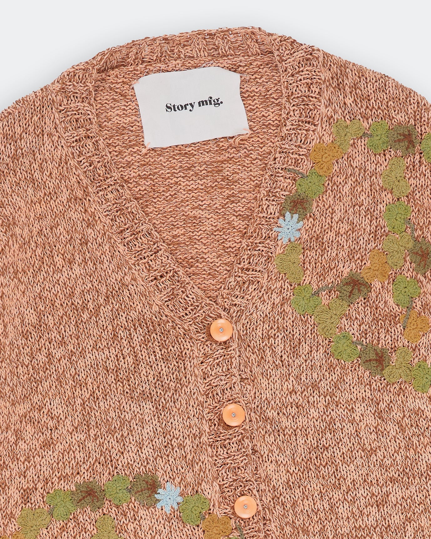 Twinsun Knit Cardigan - Pink Peace