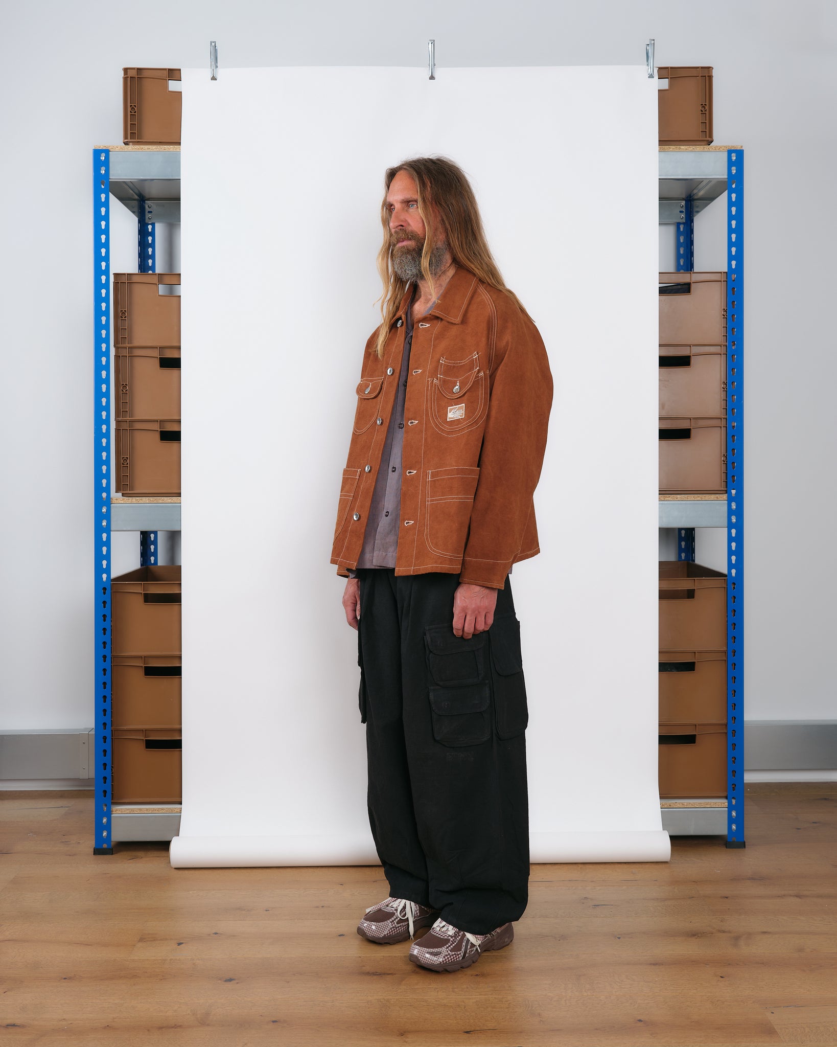 Circuit Jacket - Brown Wonky-Wear