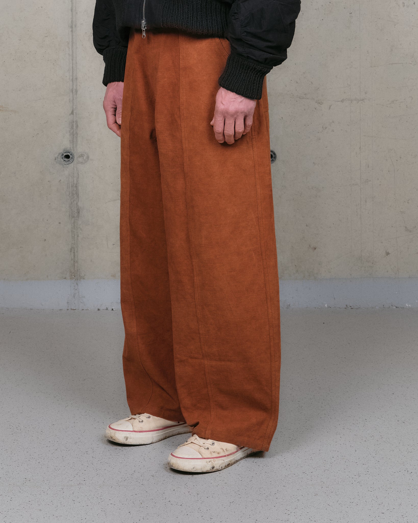 Document Pants - Bark Brown Slub