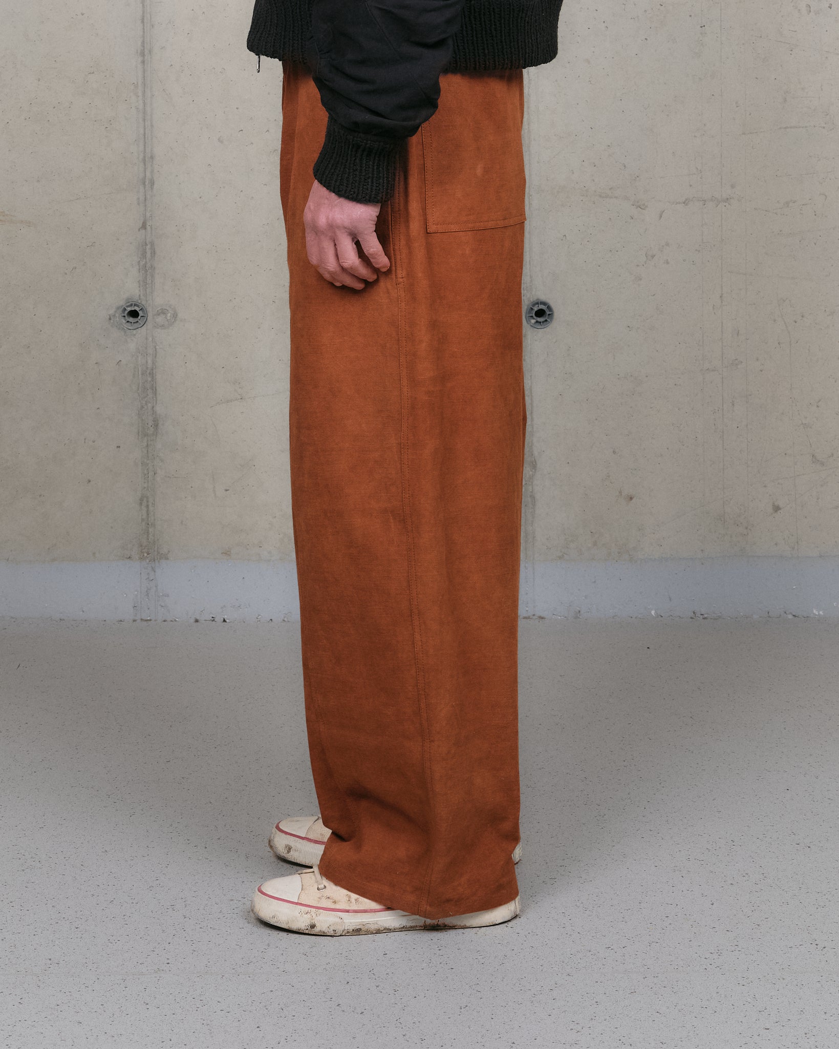 Document Pants - Bark Brown Slub