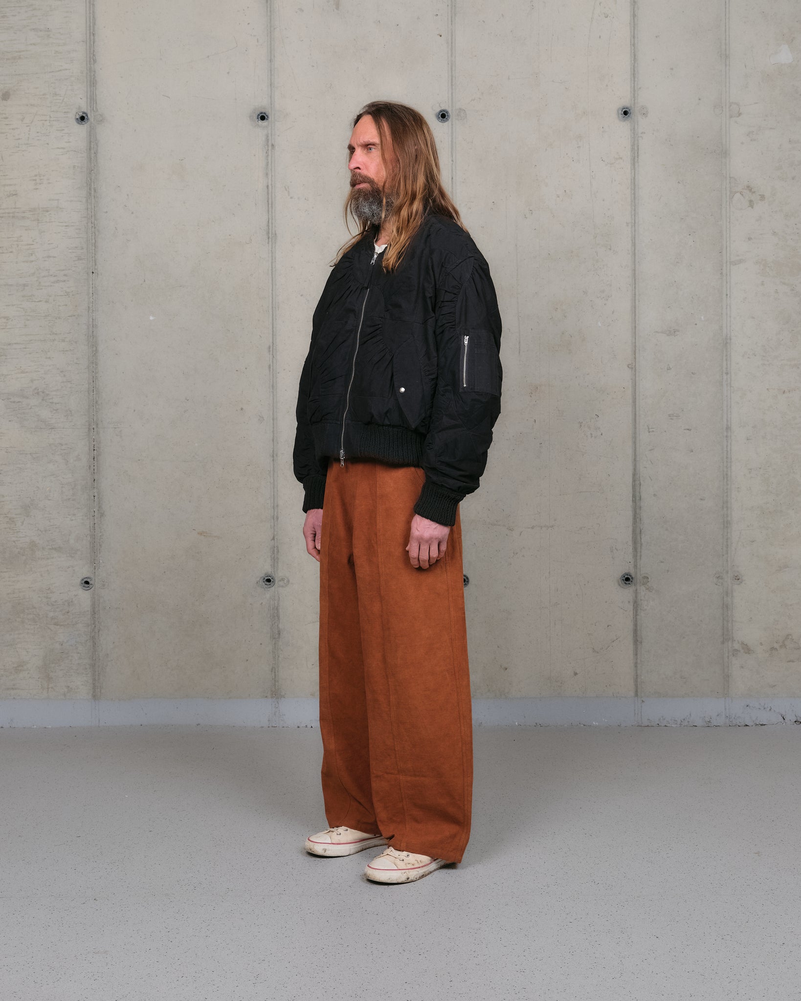 Document Pants - Bark Brown Slub