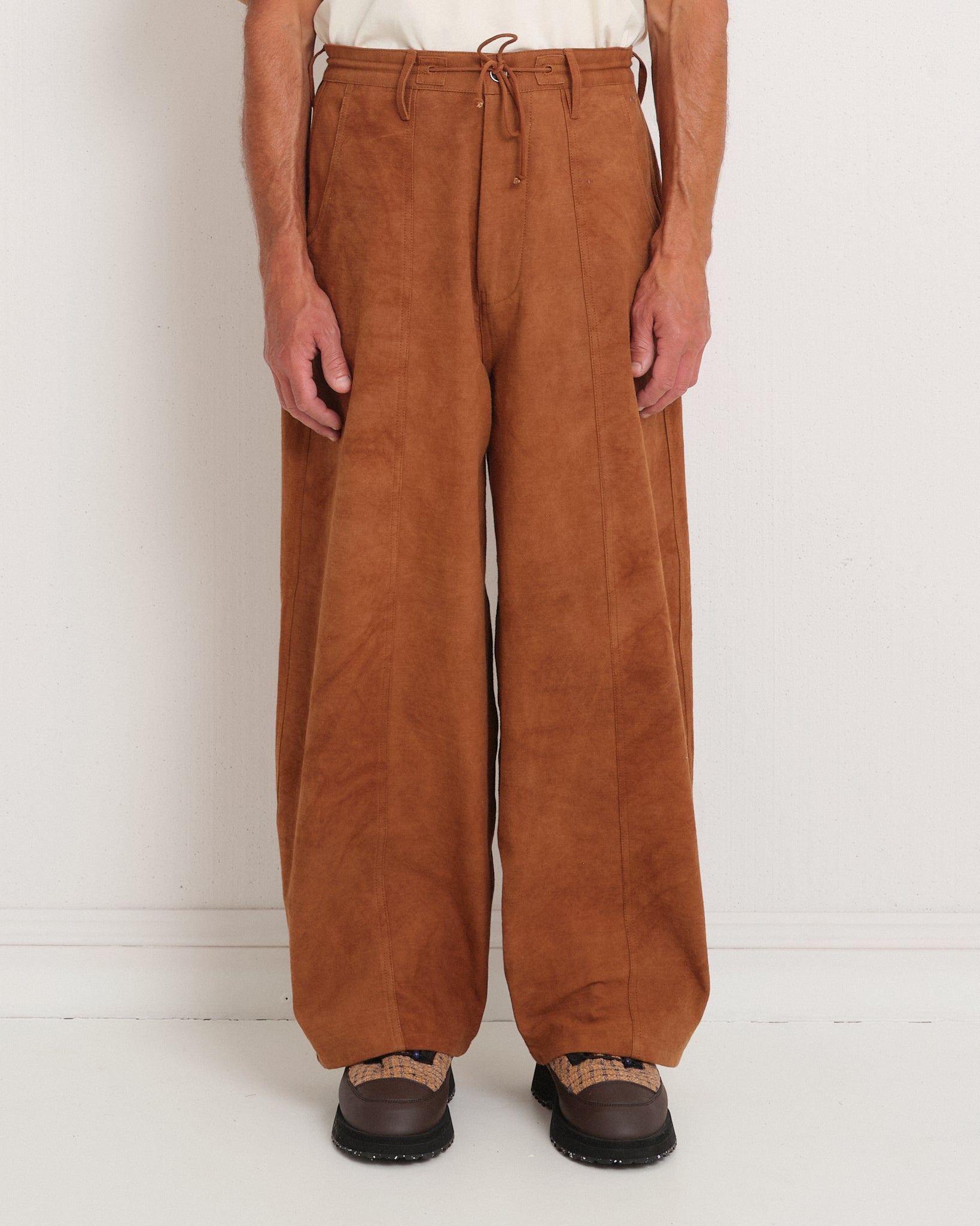 Document Pants - Bark Brown Slub