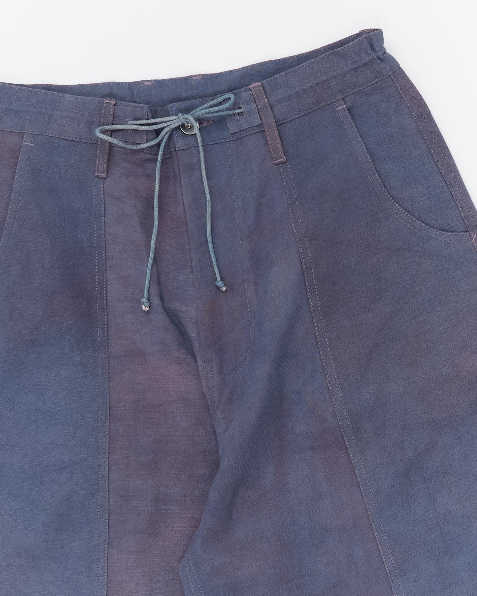 Document Pants - Purple Slub