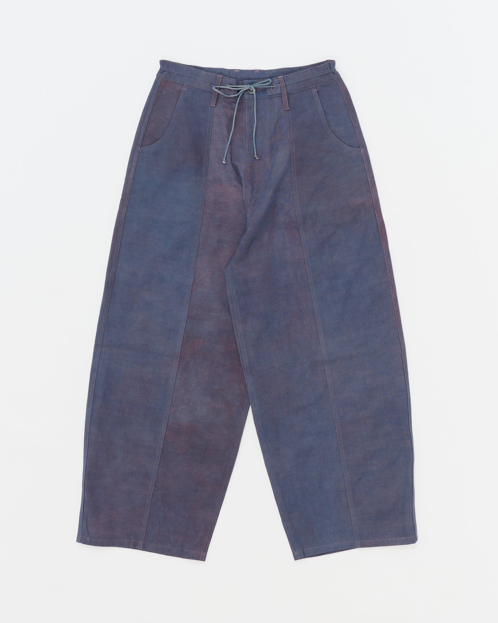 Document Pants - Purple Slub