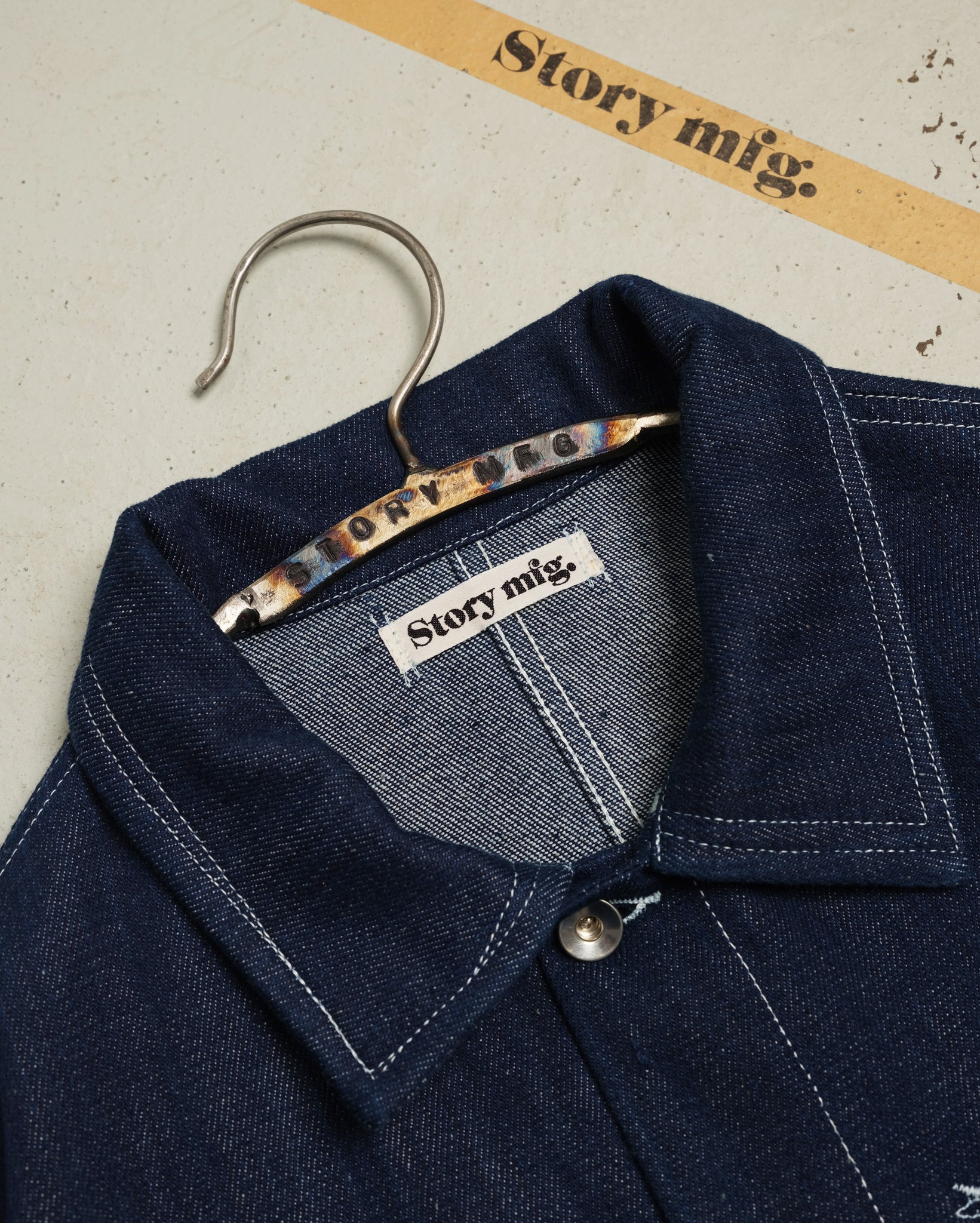 Post Jacket - Indigo Selvedge Denim