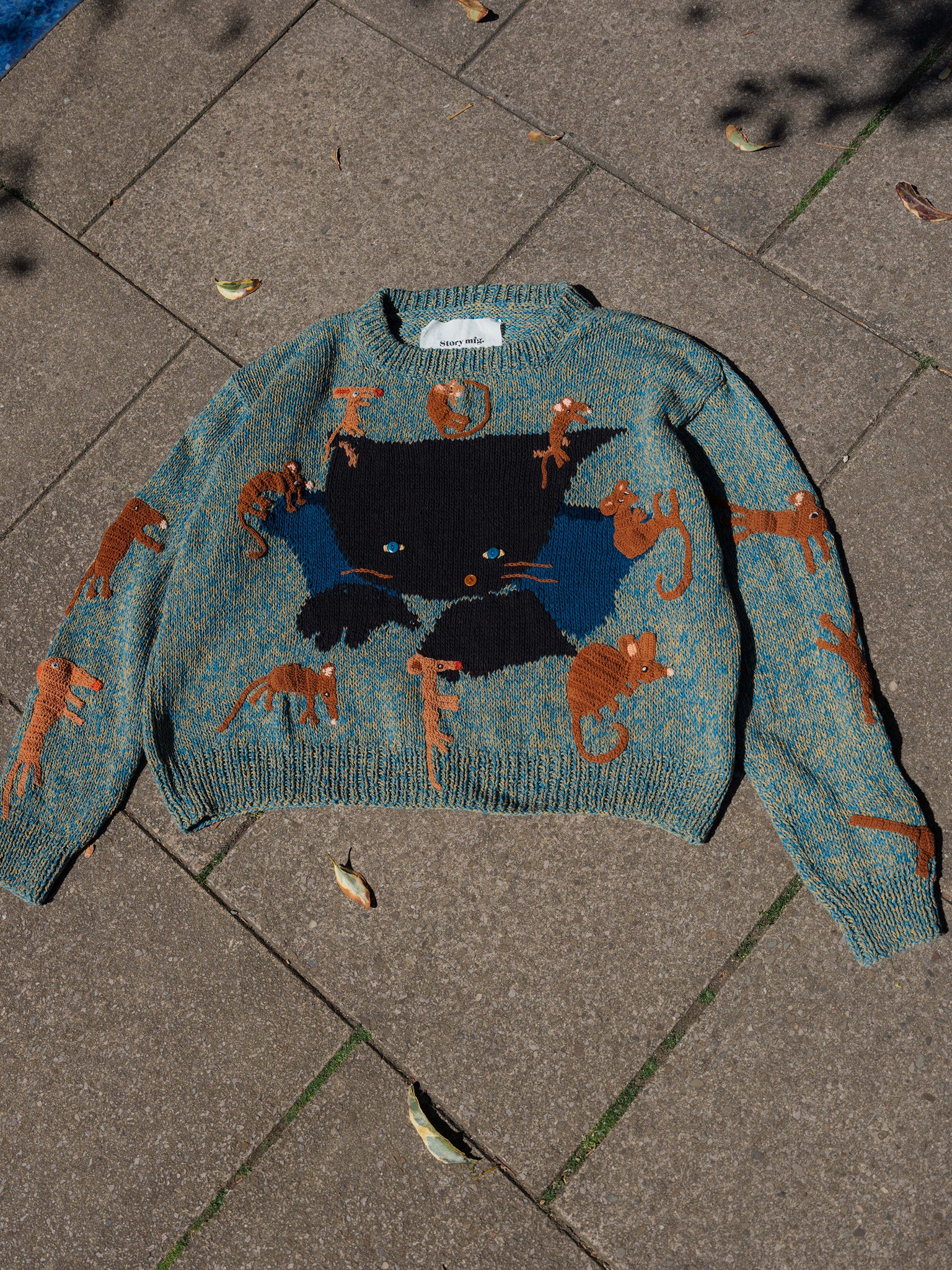 Piper Knit Jumper - Green Friends