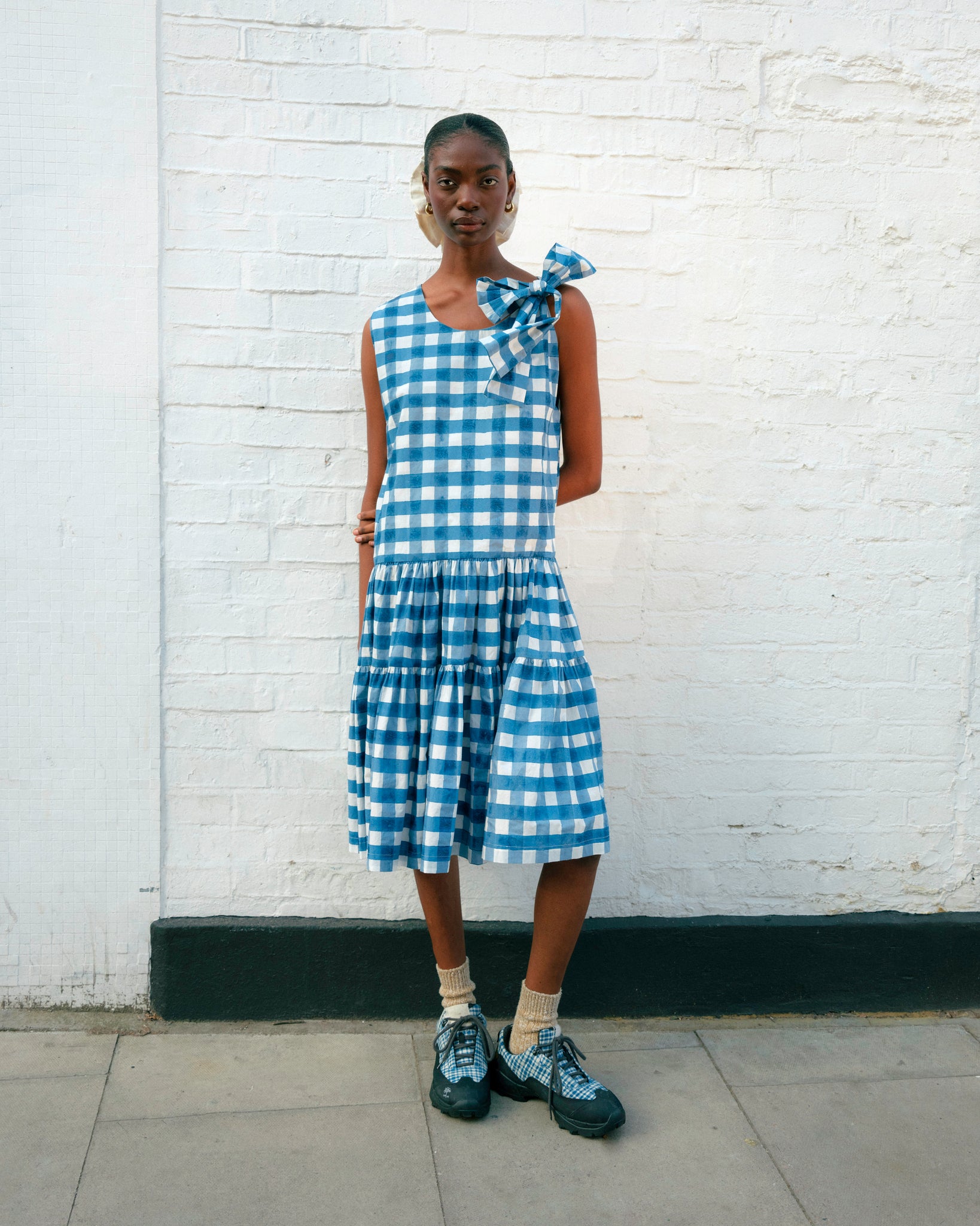 Beebalm Dress - Chunky Gingham