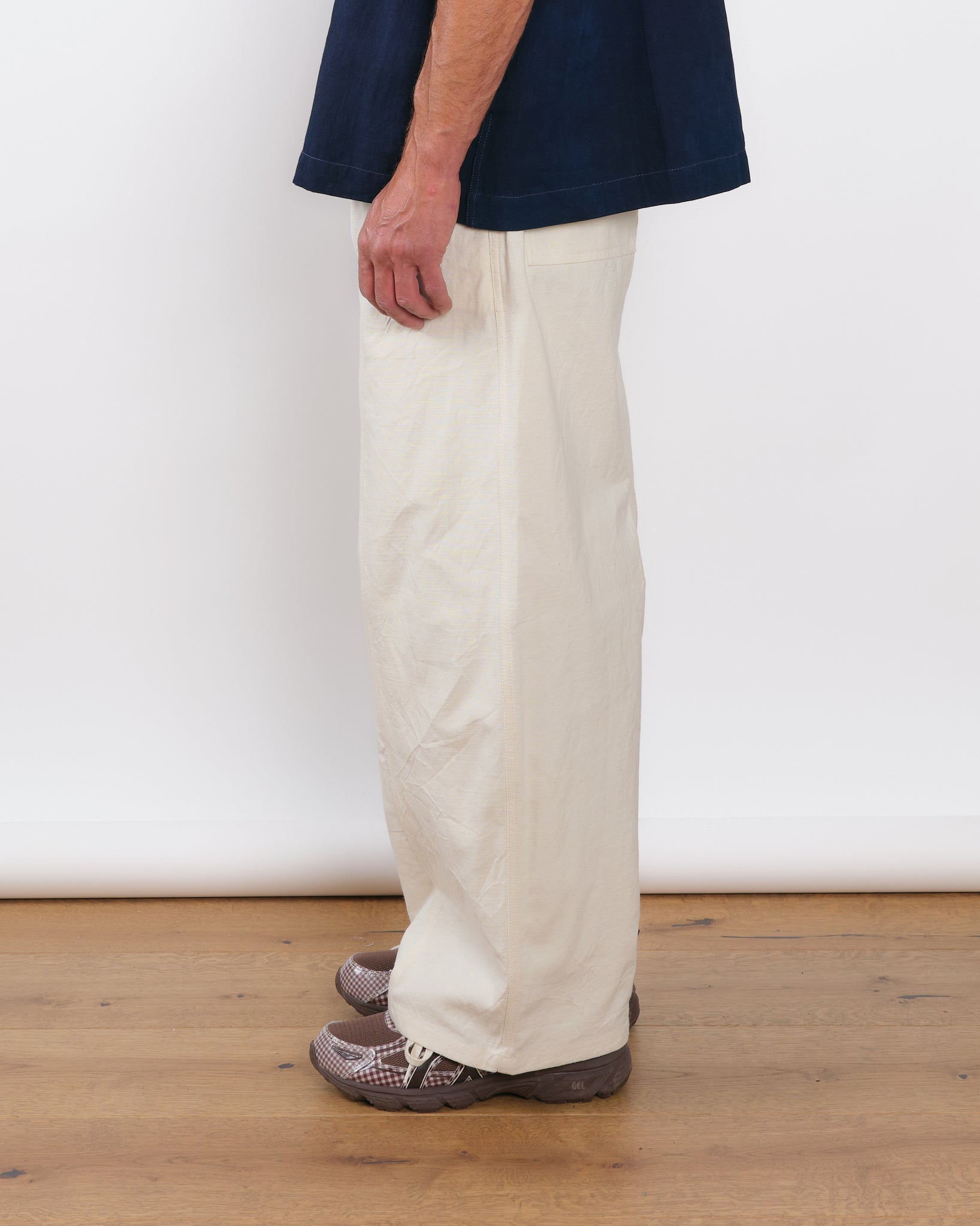 Document Pants - Ecru Slub