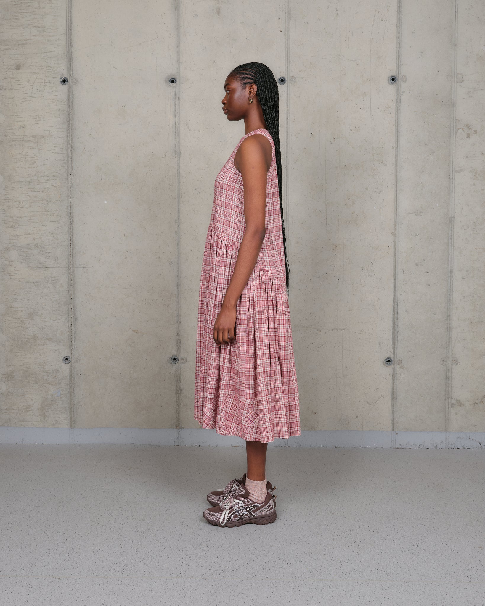 Echo Dress - Red Check Picnic