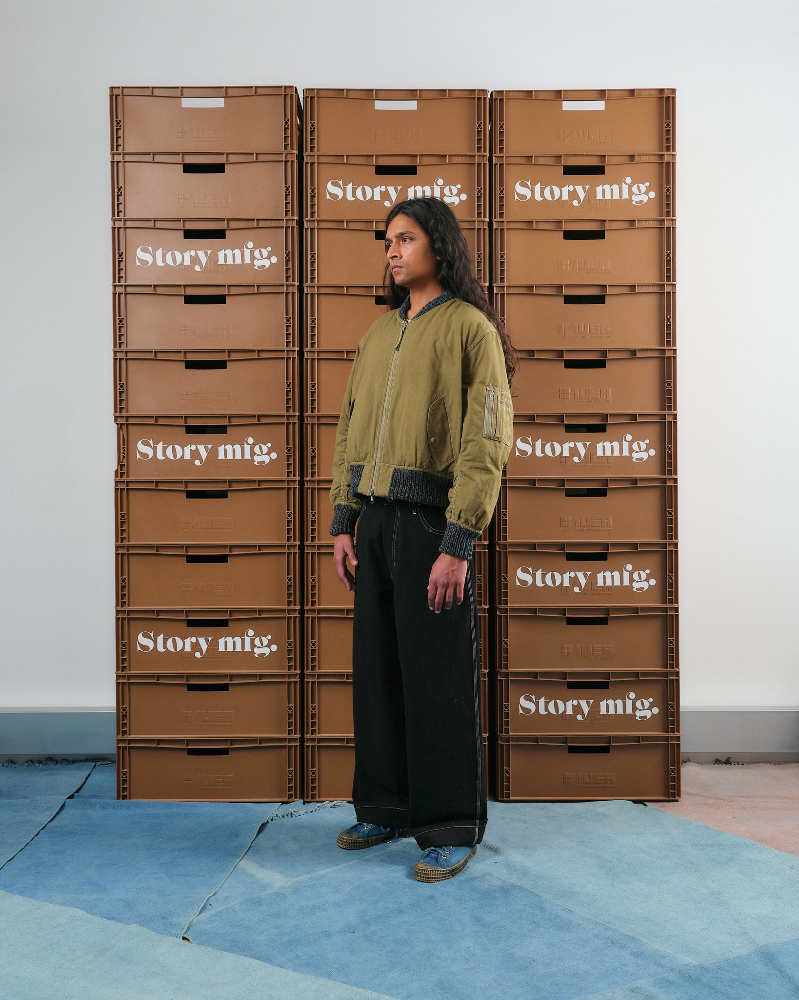 Poetry Pants - Black Wonky-Wear