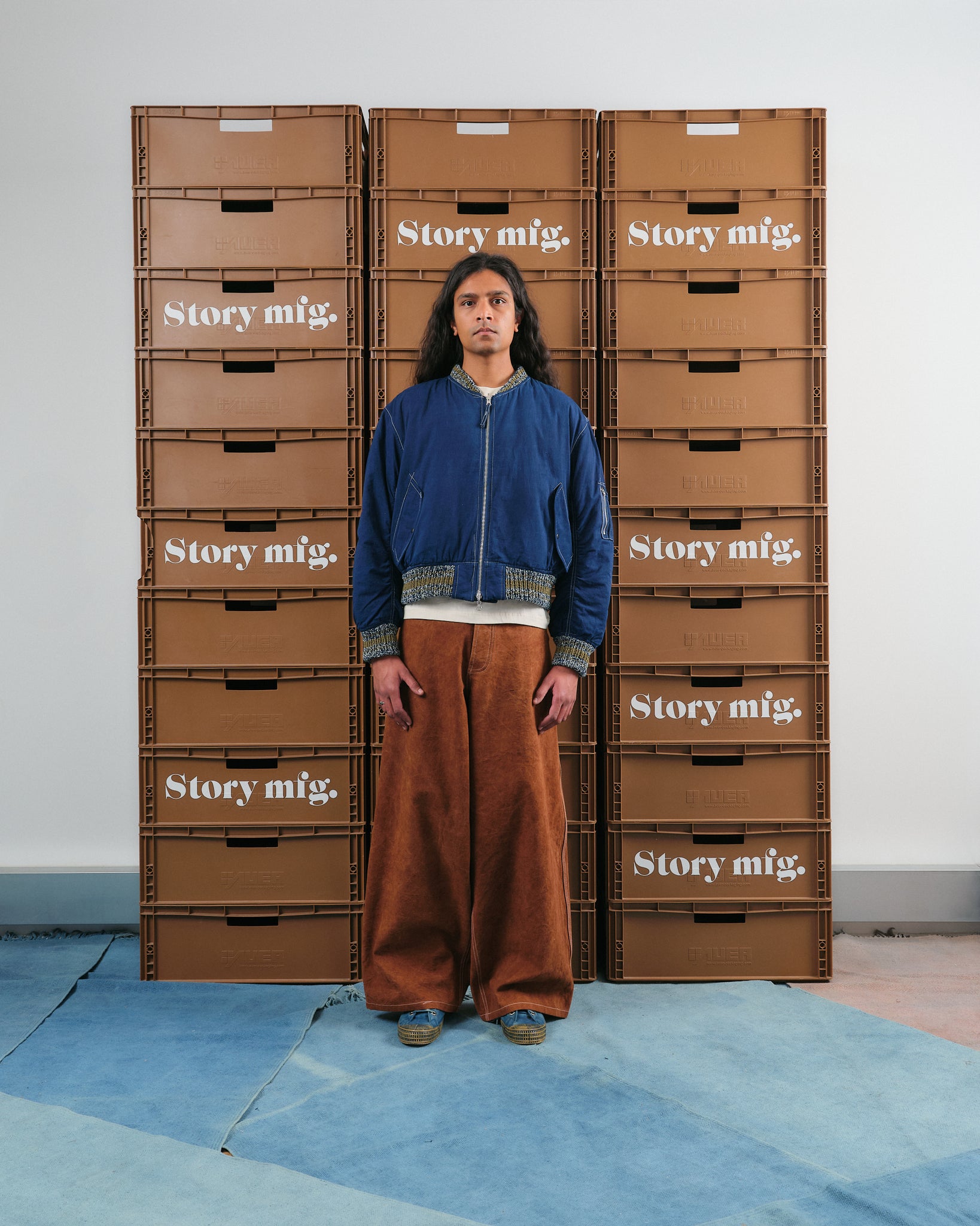 Home Pants - Brown Wonky-Wear