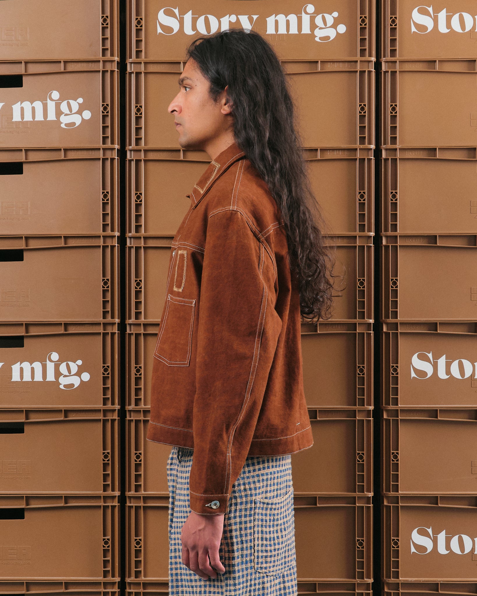 Ever Jacket - Brown Canvas Repair