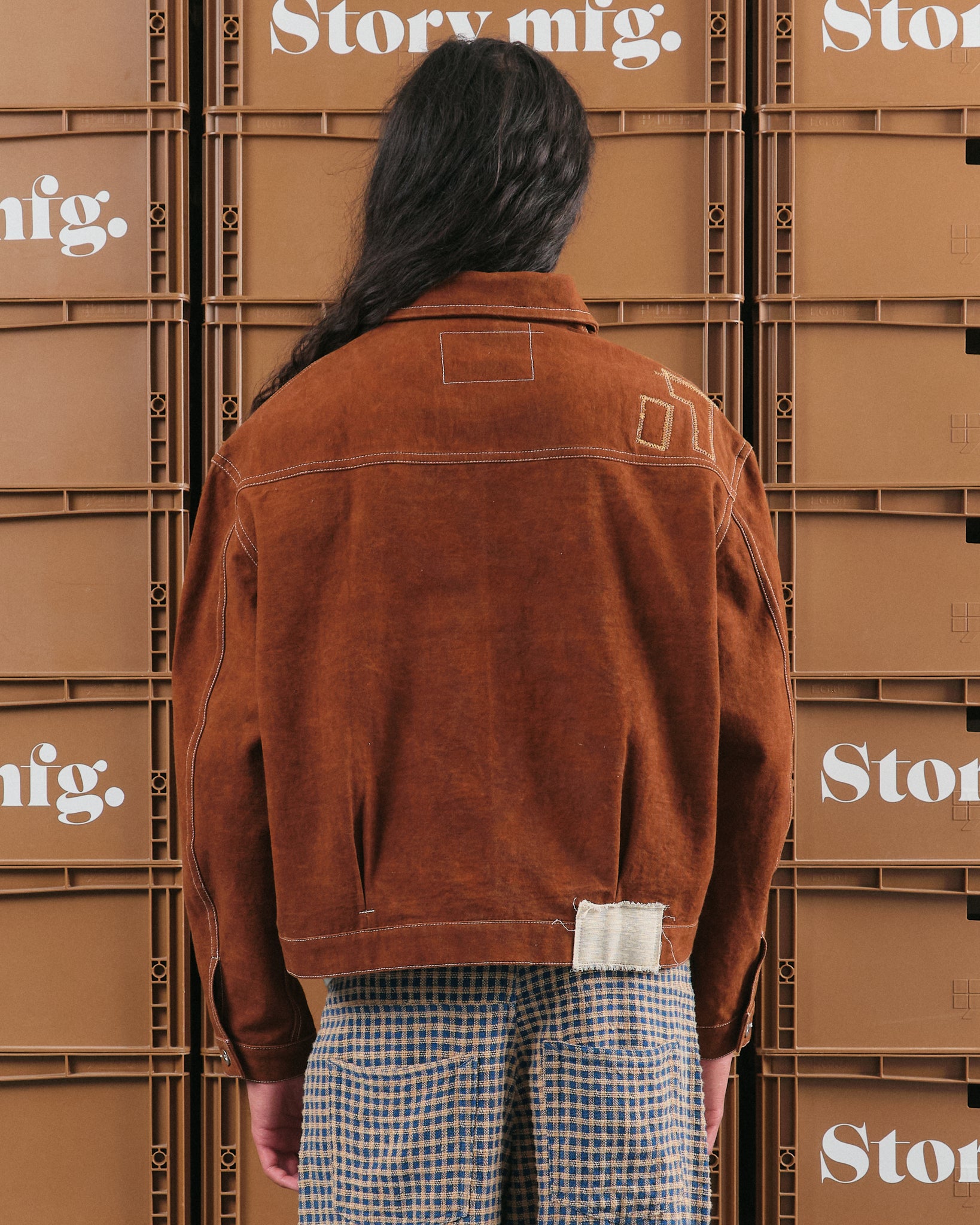 Ever Jacket - Brown Canvas Repair