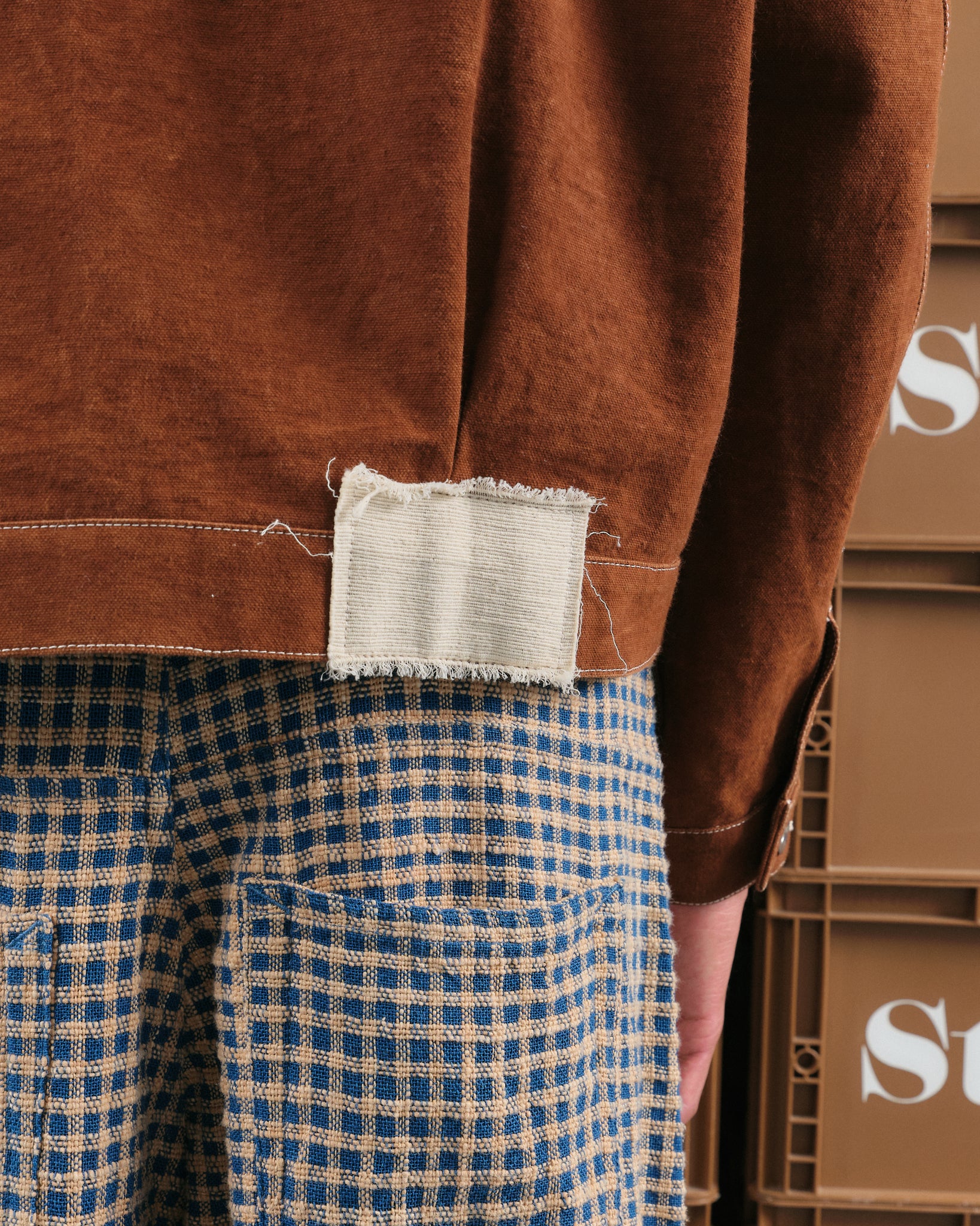 Ever Jacket - Brown Canvas Repair