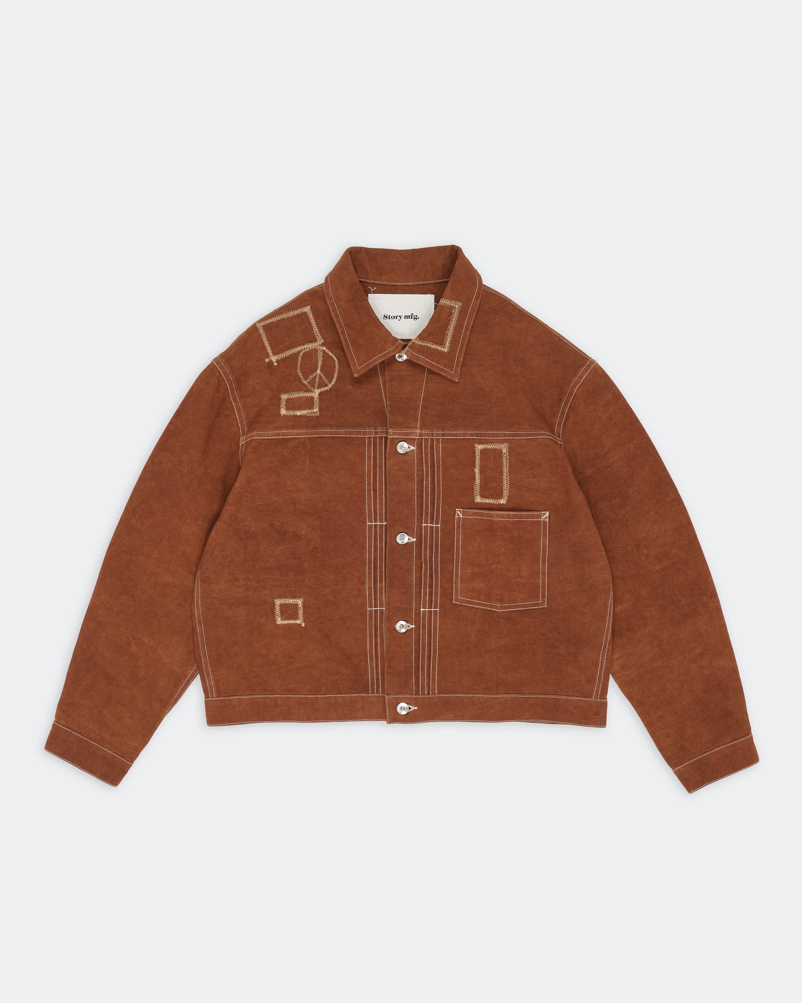 Ever Jacket - Brown Canvas Repair
