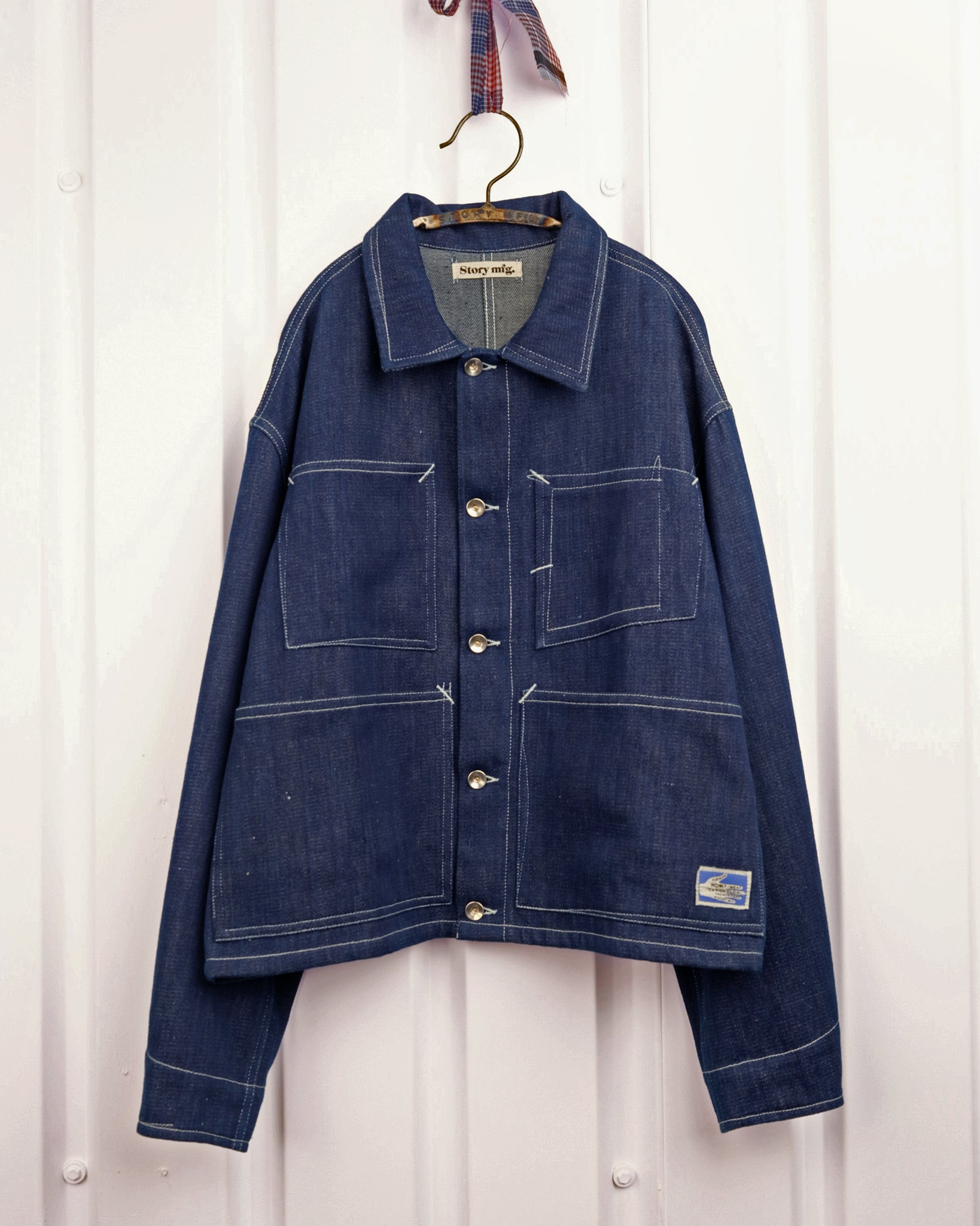 Post Jacket - Indigo Selvedge Denim