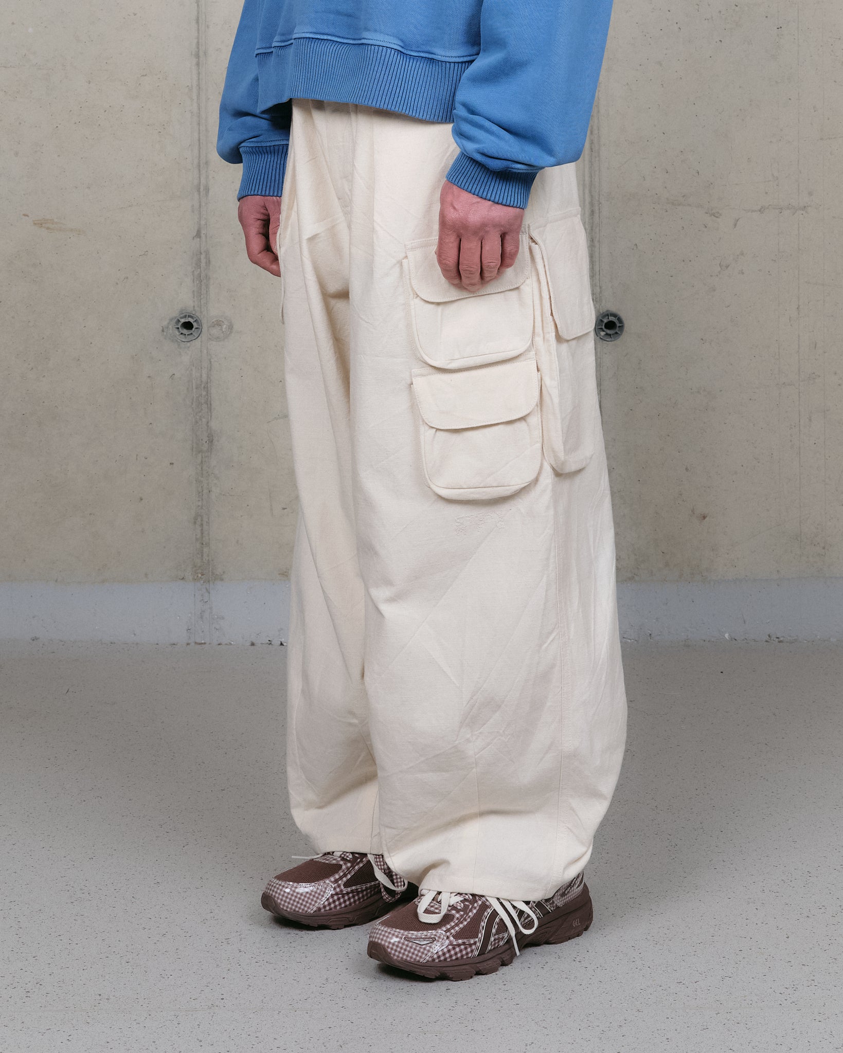 Forager Pants - Ecru Slub