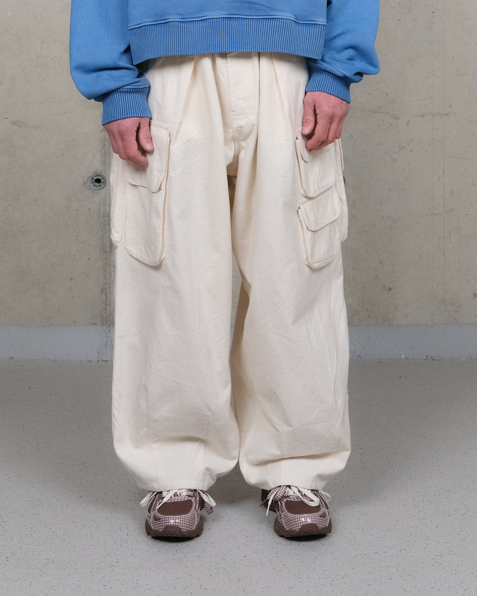 Forager Pants - Ecru Slub