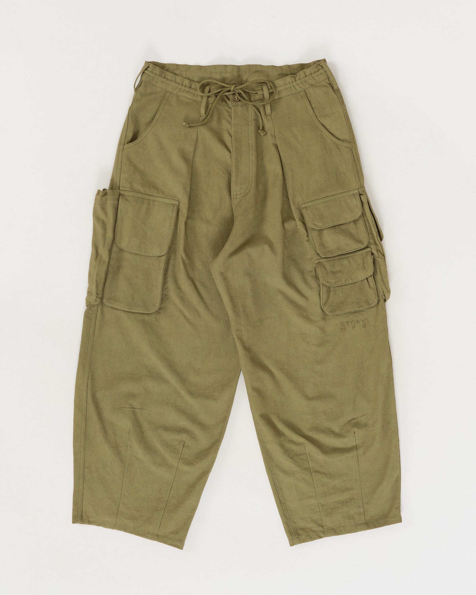 Forager Pants - Olive Slub