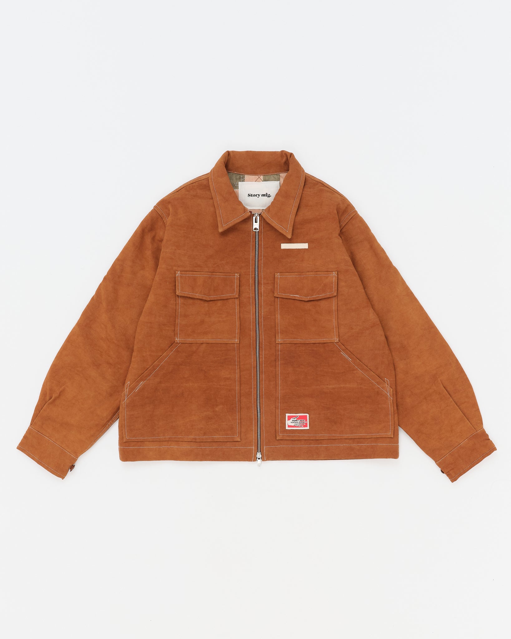 Forgotten Jacket - Brown Wonky-Wear