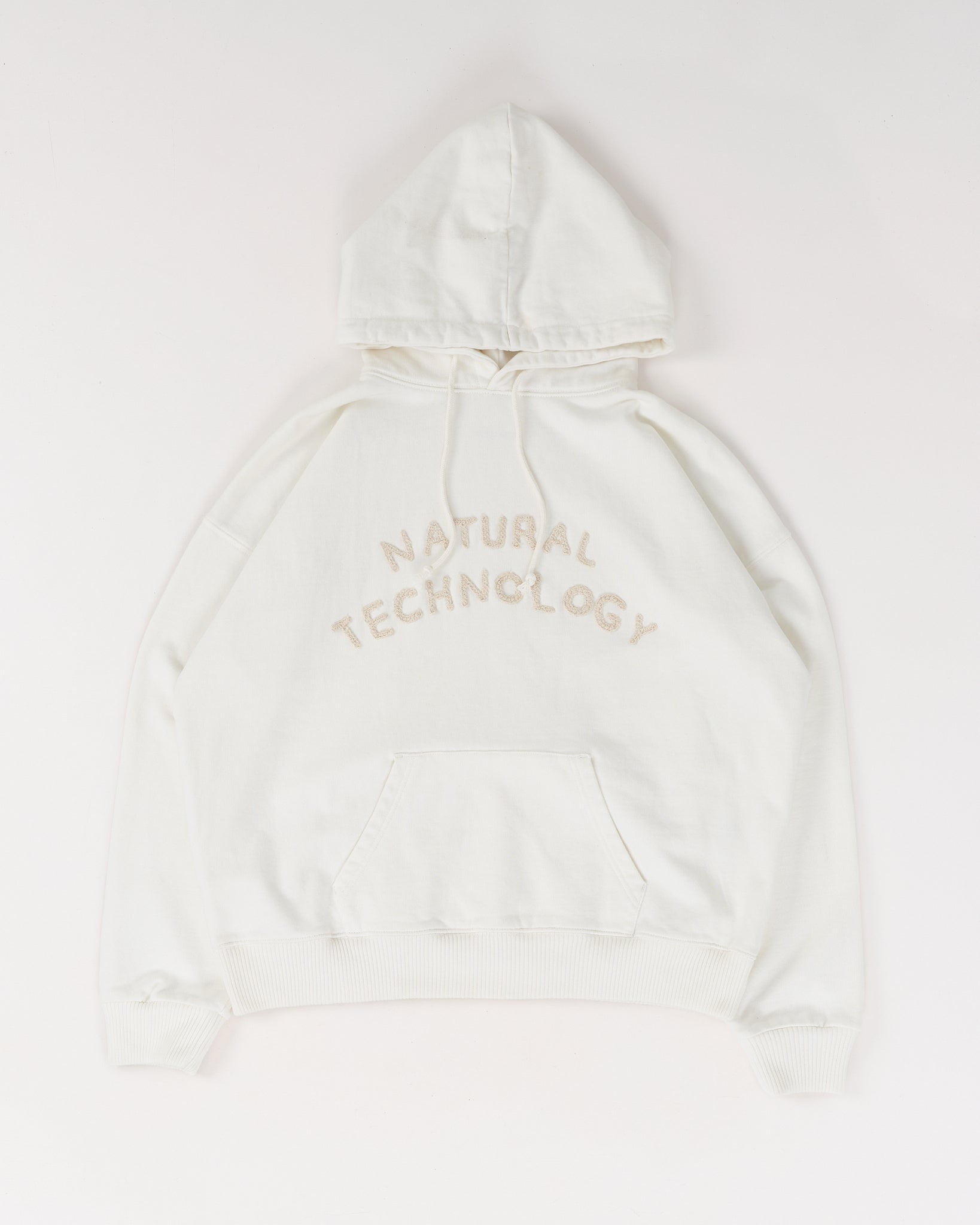 Geo Hoodie - Ecru