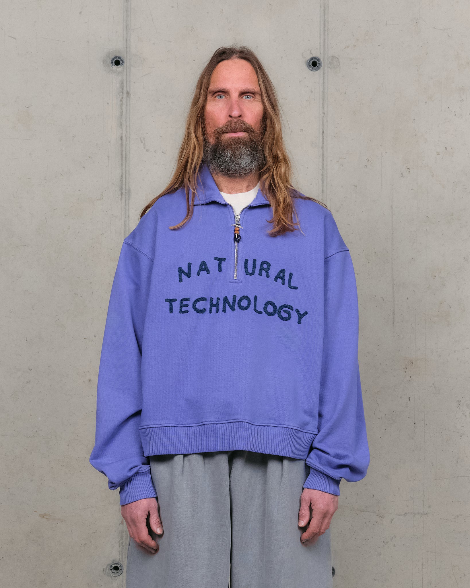 Geo Pullover - Purple
