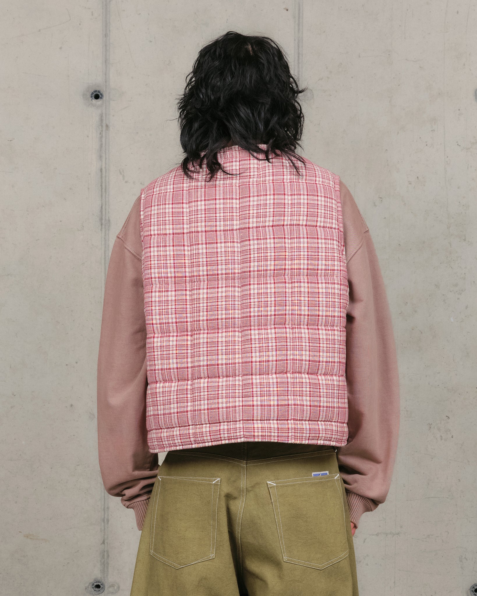 Girolle Vest - Red Check