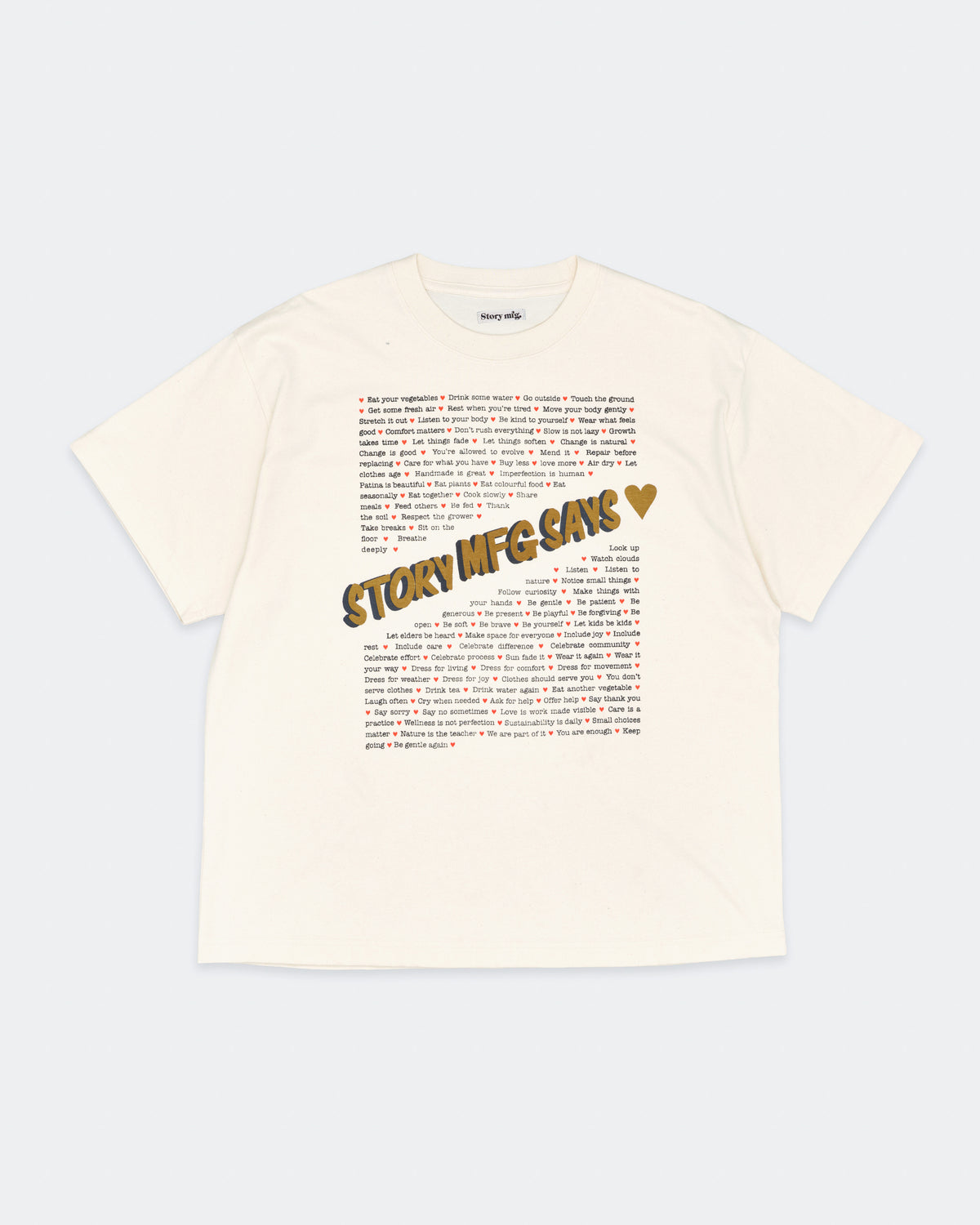 Story mfg.
