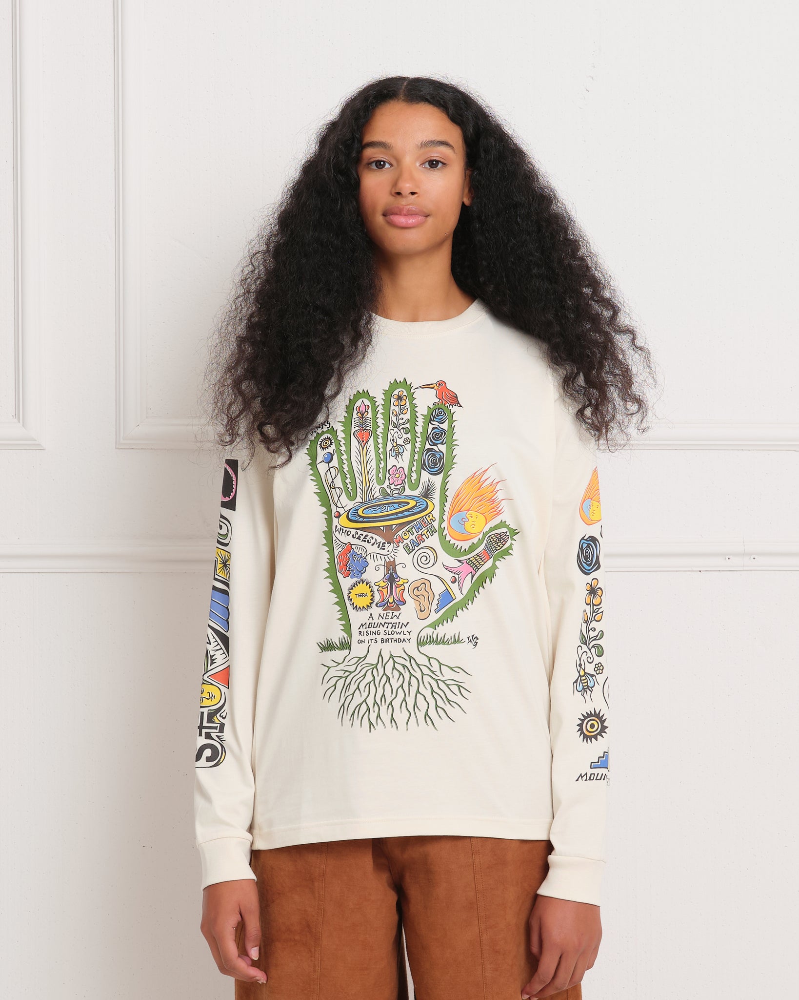 Grateful Tee LS - Story Hand