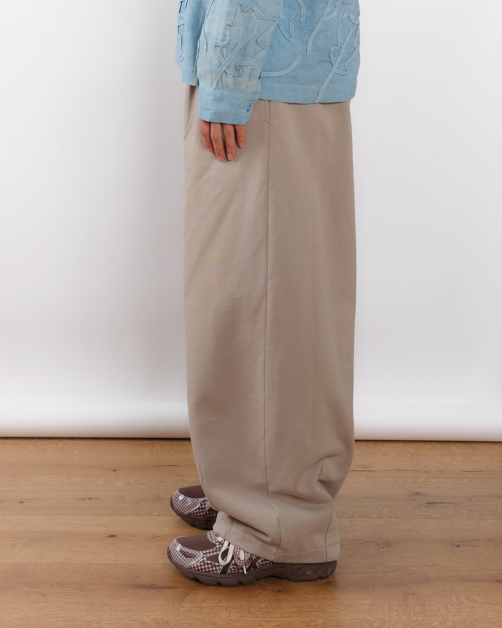 Geo Joggers - Soft Grey