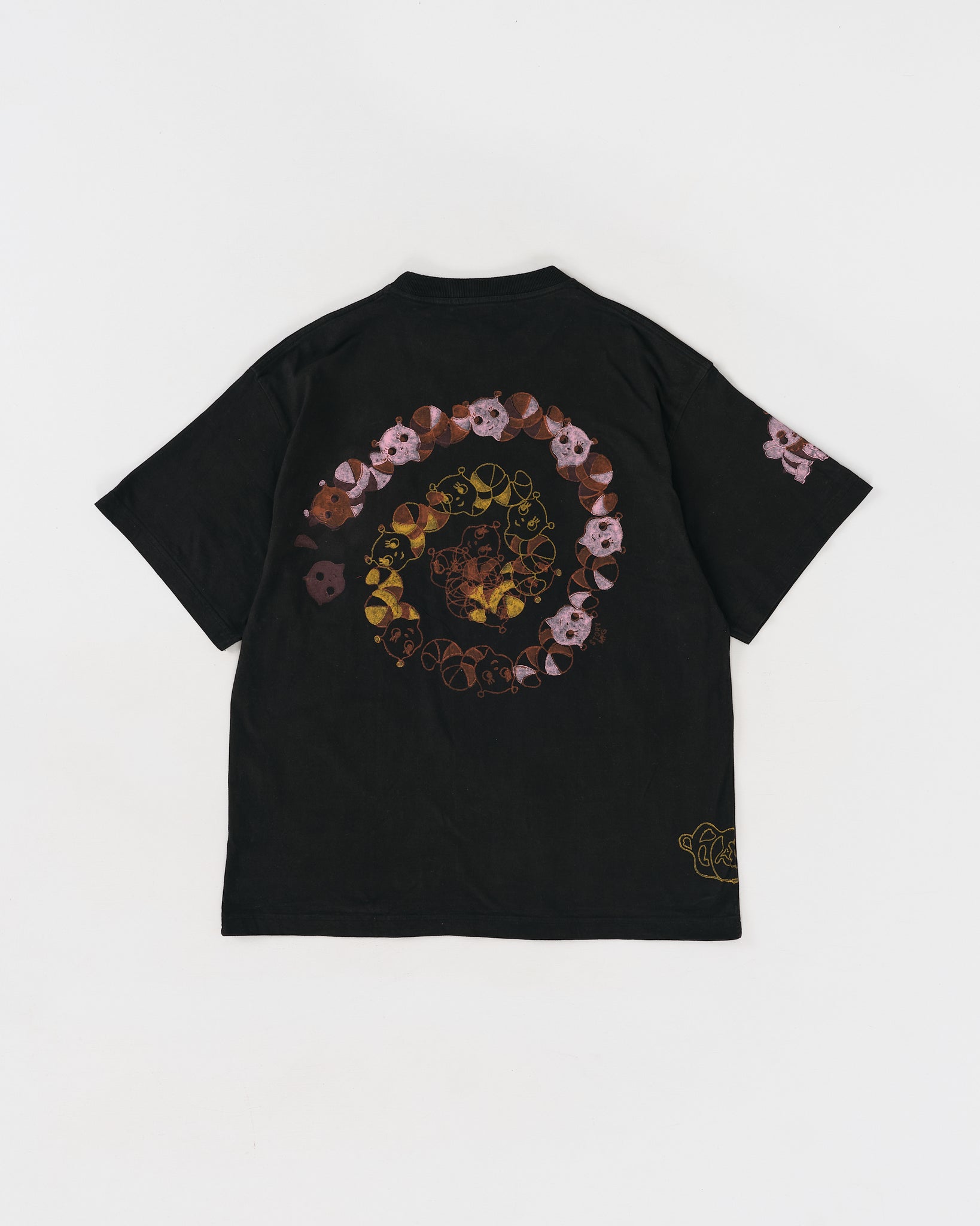 Grateful Tee SS - Black Earth Trip Spiral