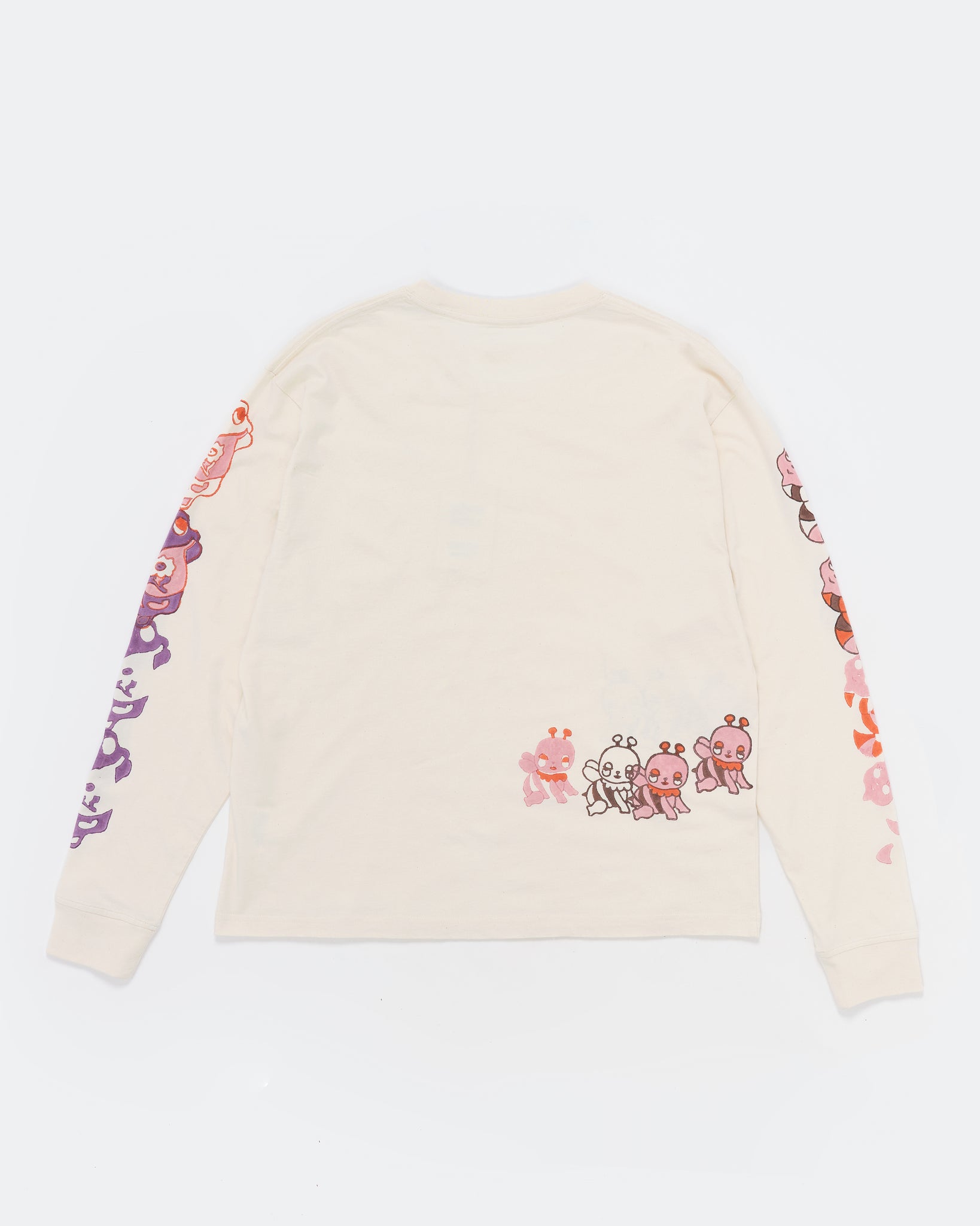 Grateful Tee LS - Ecru Earth Trip